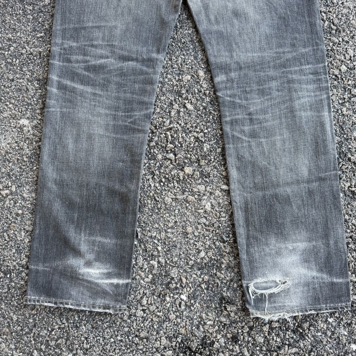 Japanese Brand VINTAGE S002 JAPAN STRAIGHT FADED JEAN DENIM PANTS Size US 38 / EU 54 - 10 Thumbnail