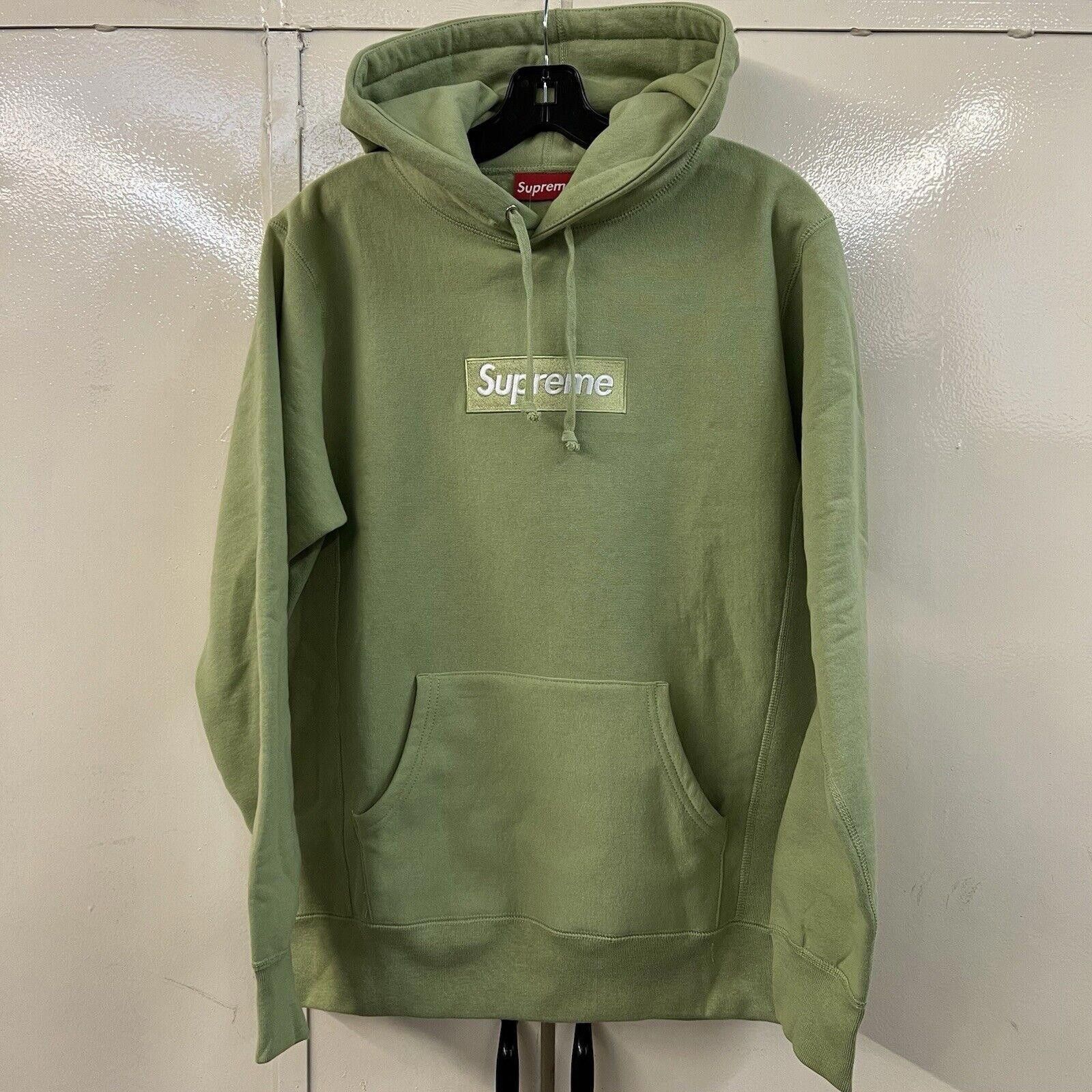 Supreme Box Logo Hooded Sweatshirt Green FW16 SUPREME BOX LOGO
