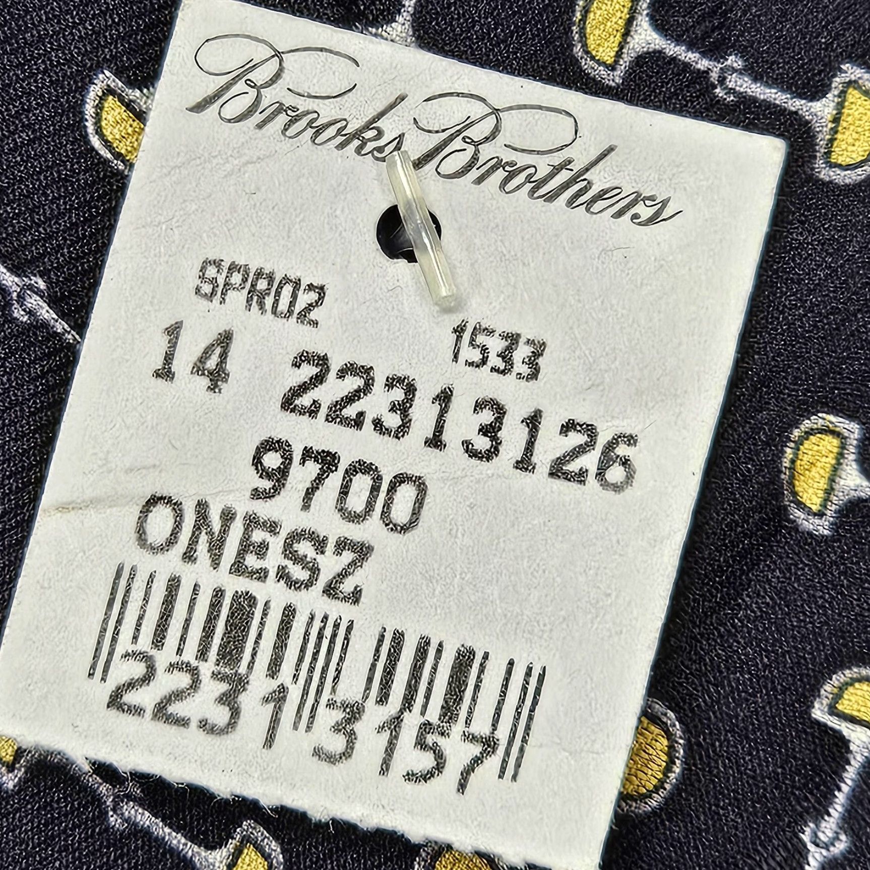 Brooks Brothers VINTAGE Brooks Brothers Necktie Silk Tie Black Equestrian Pattern 57" x 3.75" Designer USA Mens Size ONE SIZE - 7 Thumbnail