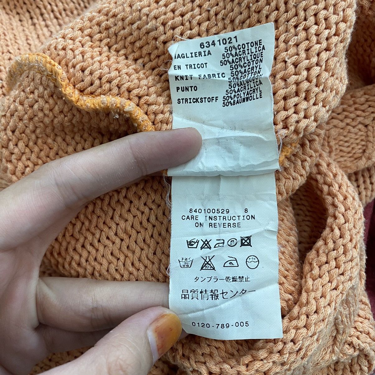 MAX&Co. MAX&CO Active Knitwear Full Zipper Orange Sweater Size S / US 4 / IT 40 - 6 Thumbnail