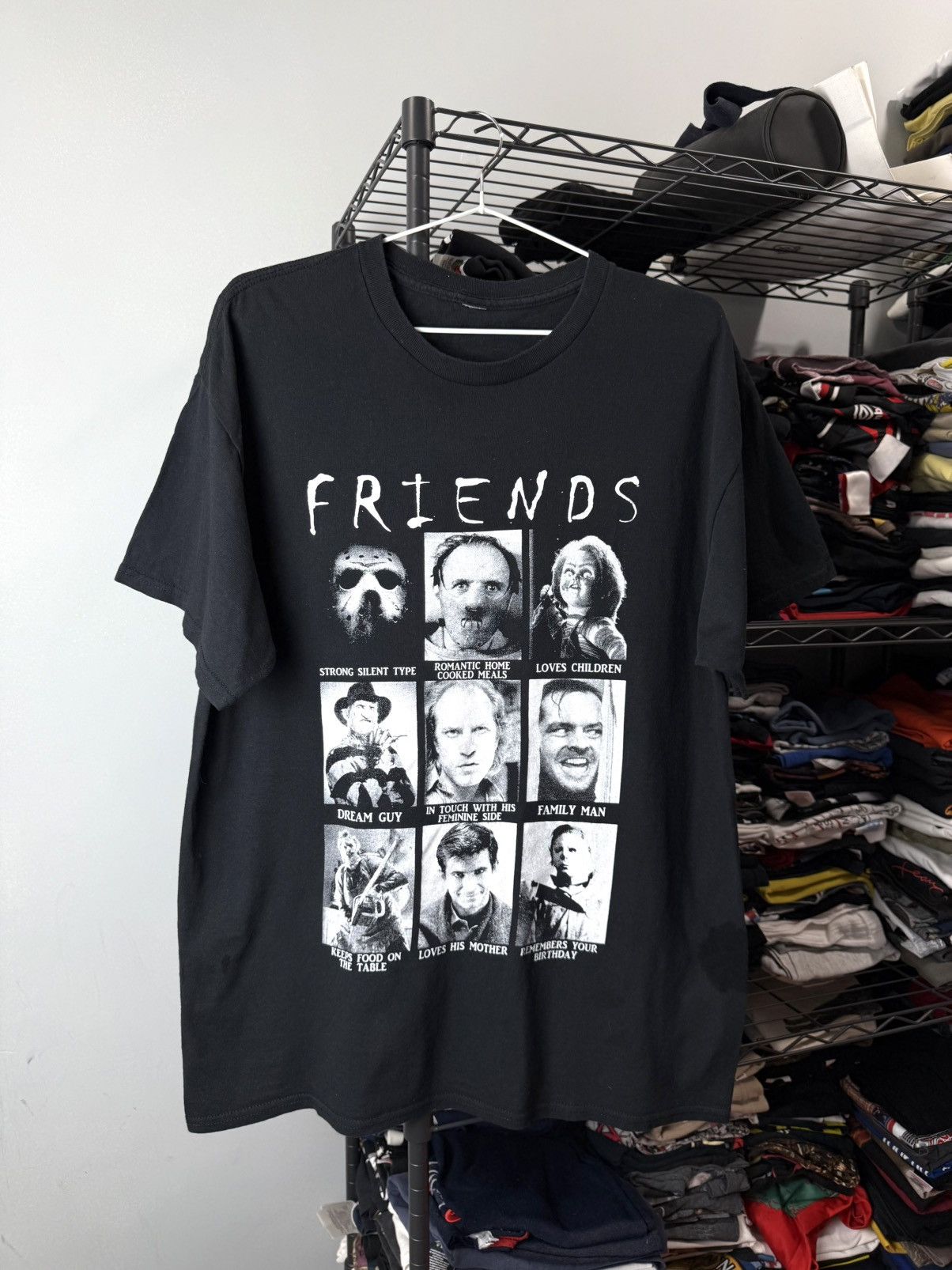 Vintage Vintage Popular Horror Movie Prints T Shirt Size US L / EU 52-54 / 3 - 1 Thumbnail