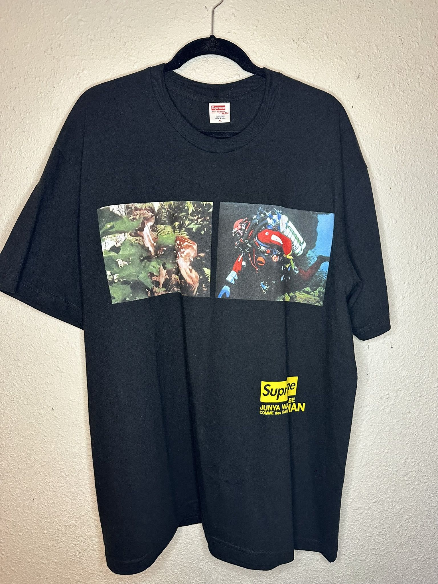 Comme des Garcons × Junya Watanabe × Supreme Supreme FW21 JUNYA WATANABE  CDG MAN Nature Tee | Grailed