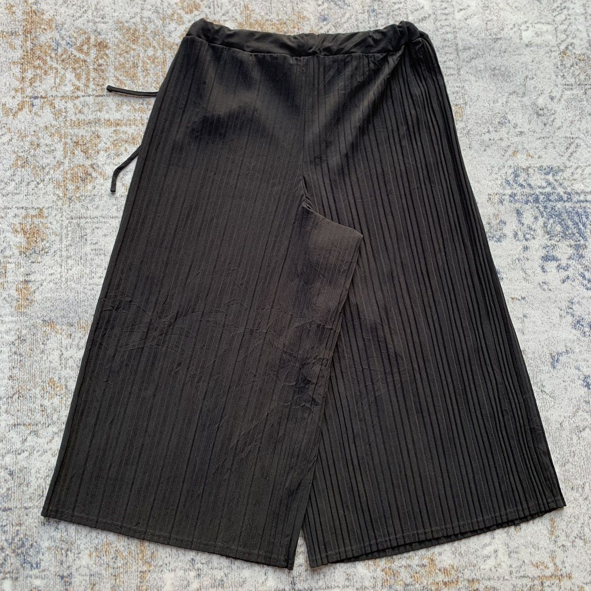Japanese Brand Rare Japanese Brand Issey Style Pleats Pants Size US 34 / EU 50 - 5 Thumbnail