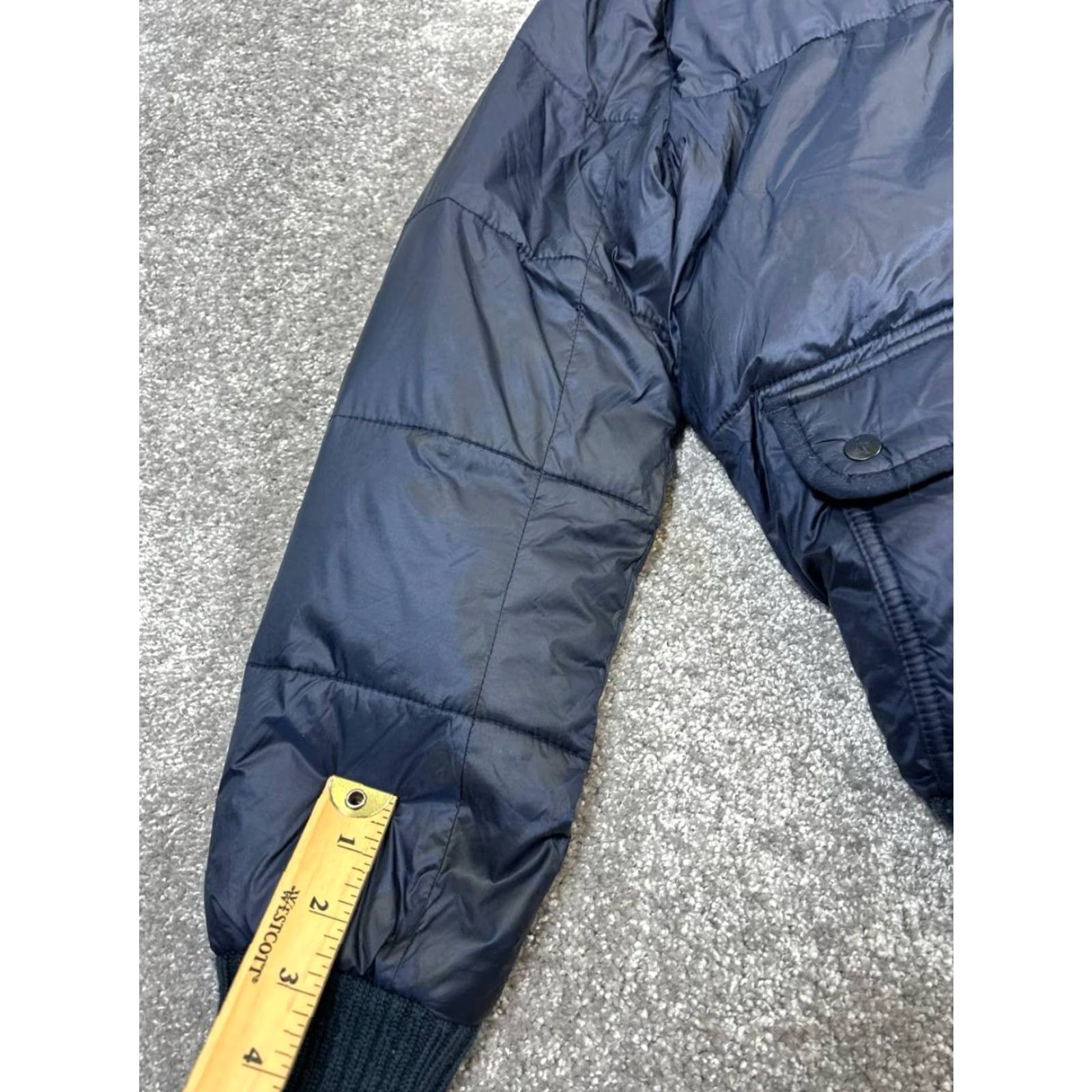 Abercrombie & Fitch Abercrombie & Fitch Jacket Womens Small Blue Insulated Full Zip Size S / US 4 / IT 40 - 5 Thumbnail