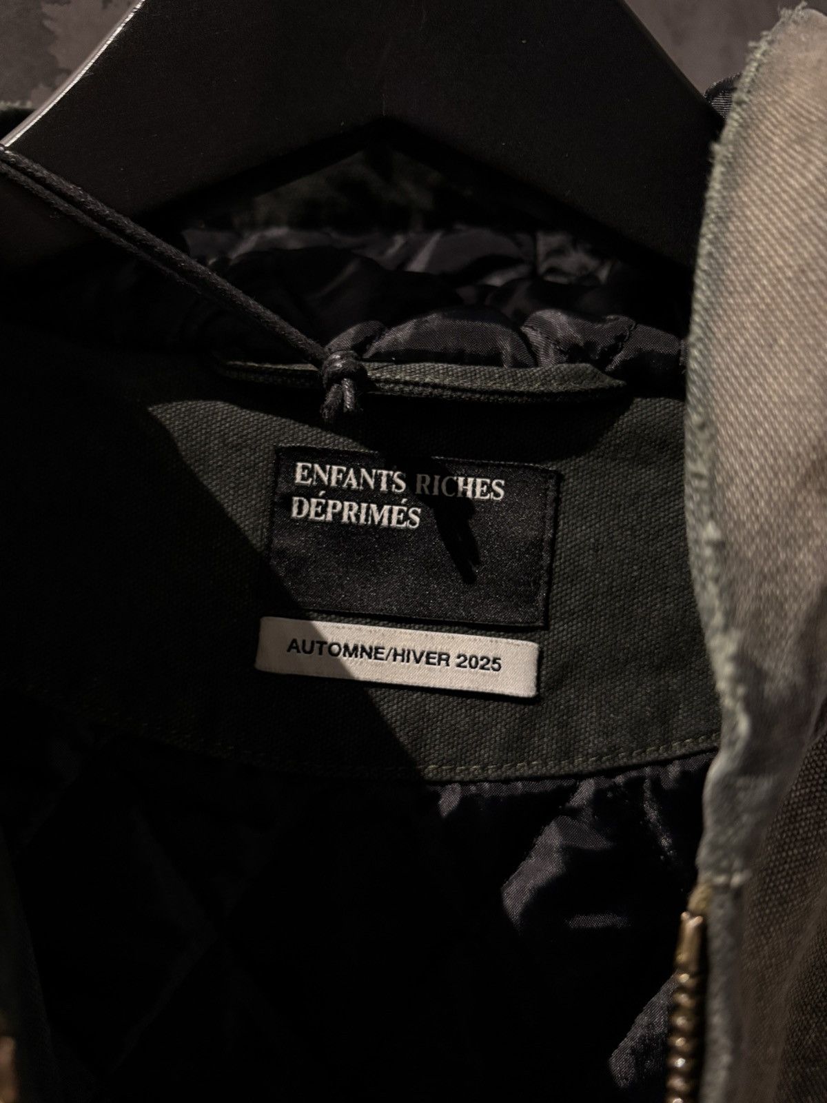Enfants Riches Deprimes ENFANTS RICHES DEPRIMES WAR STARTED HOODED WORK JACKET Size US L / EU 52-54 / 3 - 5 Thumbnail