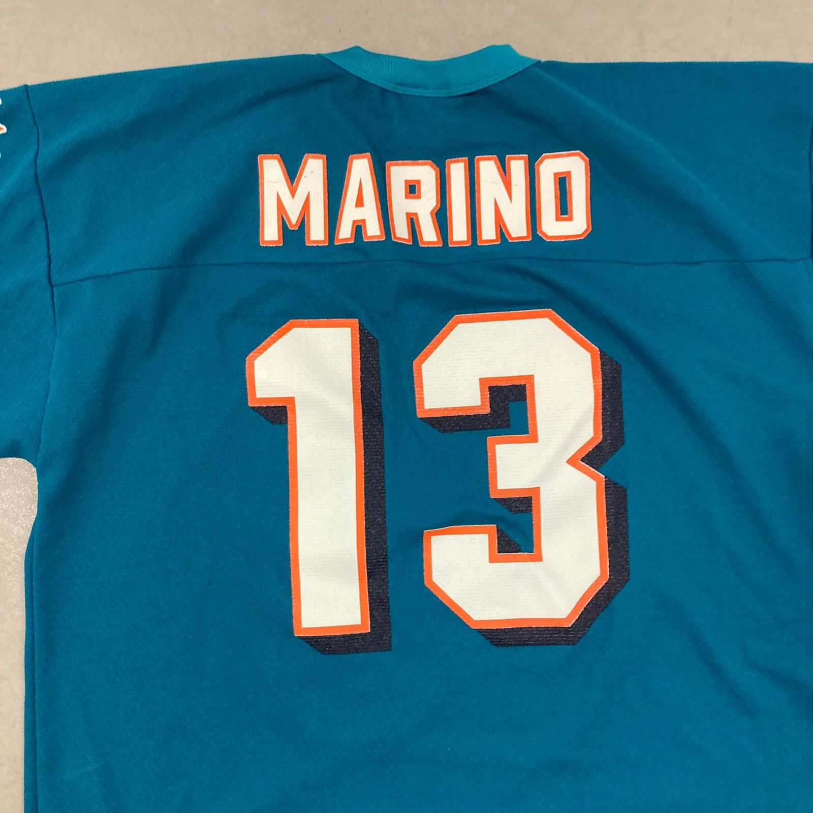 Logo Athletic 90s logo athletic Dan Marino Miami dolphins jersey Size US L / EU 52-54 / 3 - 3 Thumbnail