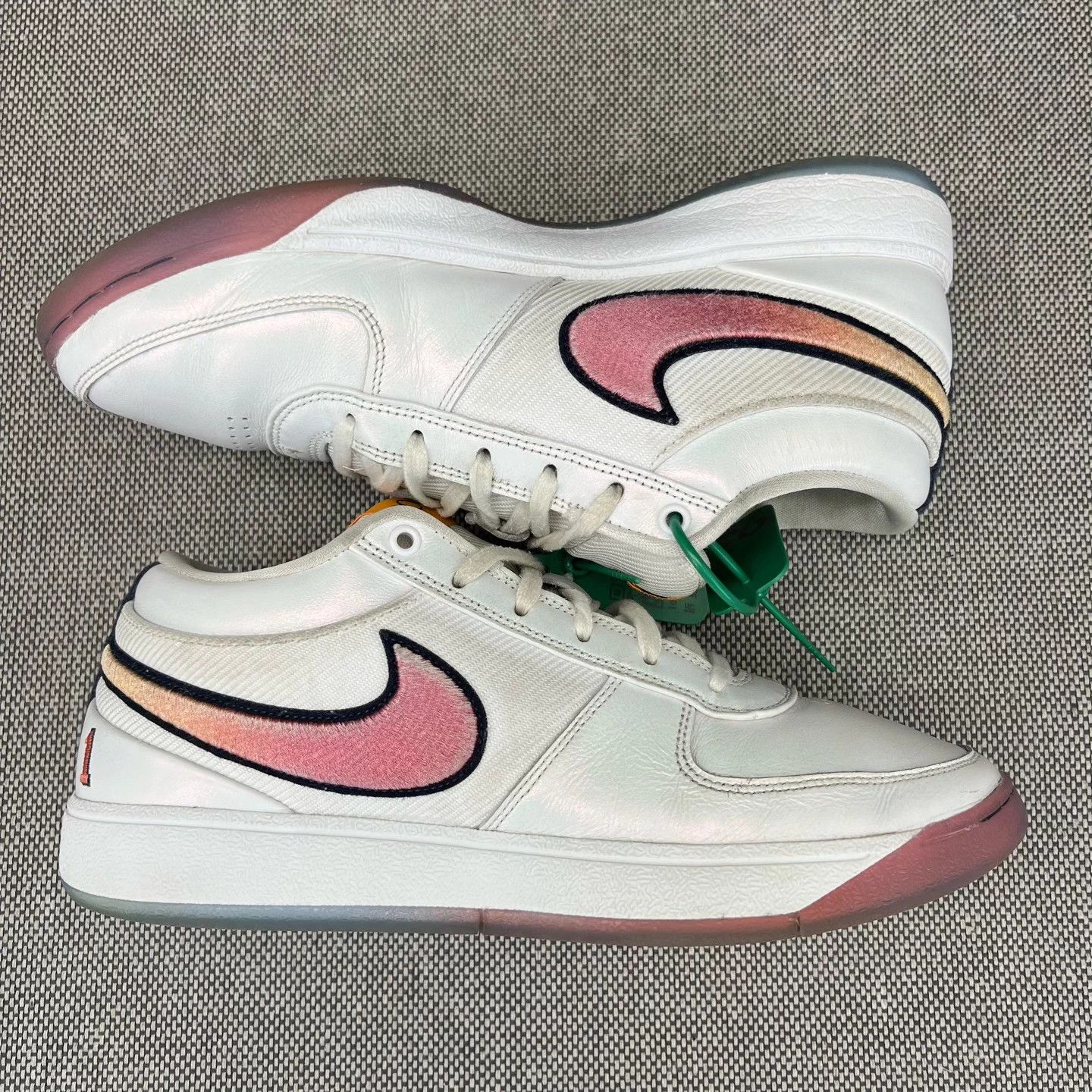 Other Nike Air Force 1 '07 White Blue 44.5 OG Box 240 Size US 10.5 / EU 43-44 - 3 Thumbnail