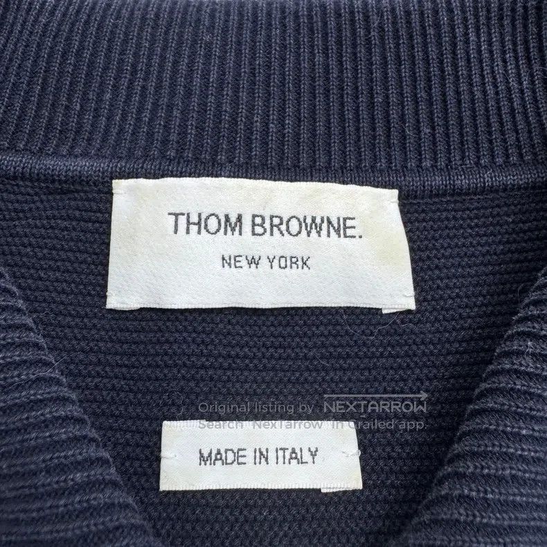 Thom Browne Thom Browne knit polo Size US S / EU 44-46 / 1 - 2 Thumbnail
