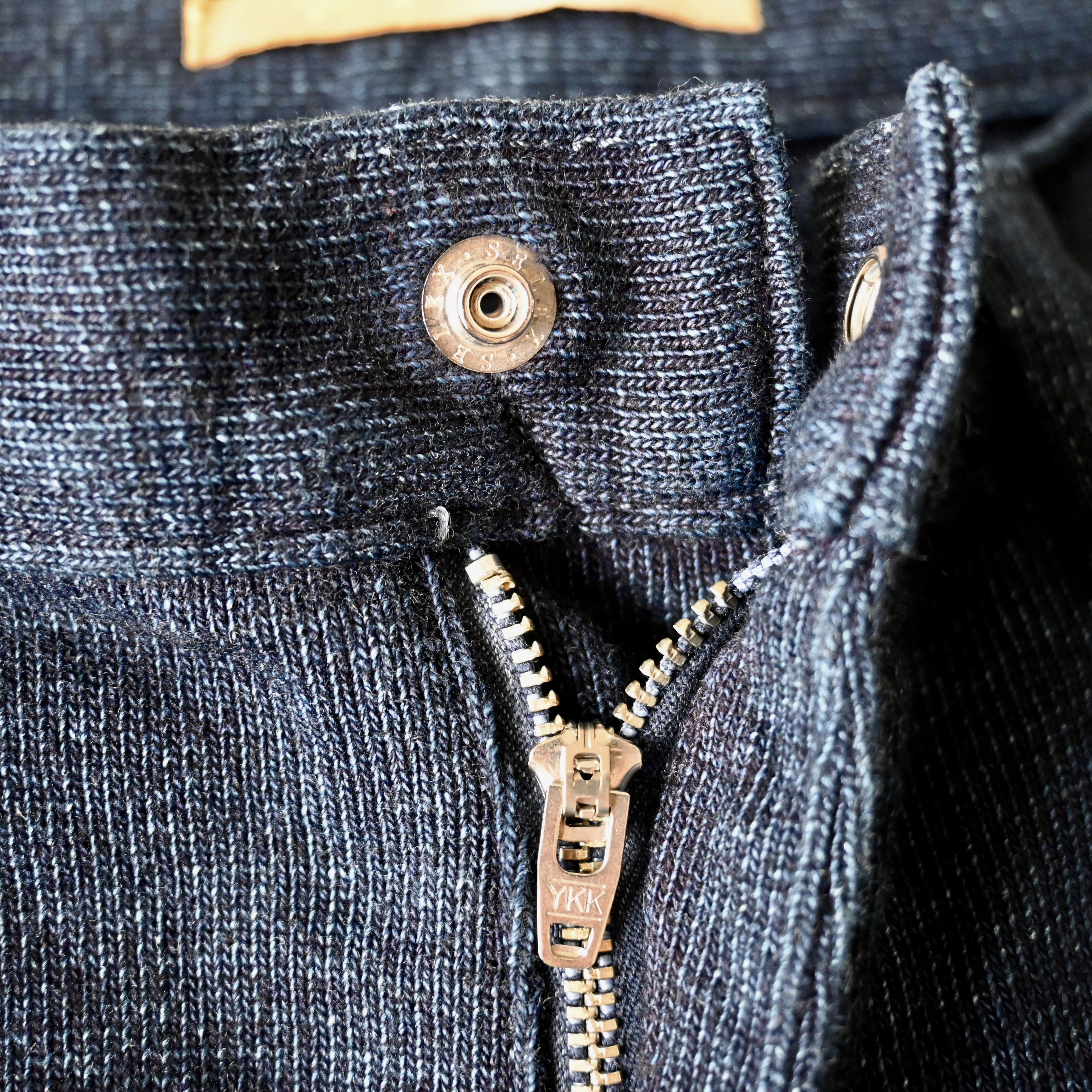 Japanese Brand AUGUSTE PRESENTATION "denim tenjiku" indigo straight jeans Size US 33 - 13 Thumbnail