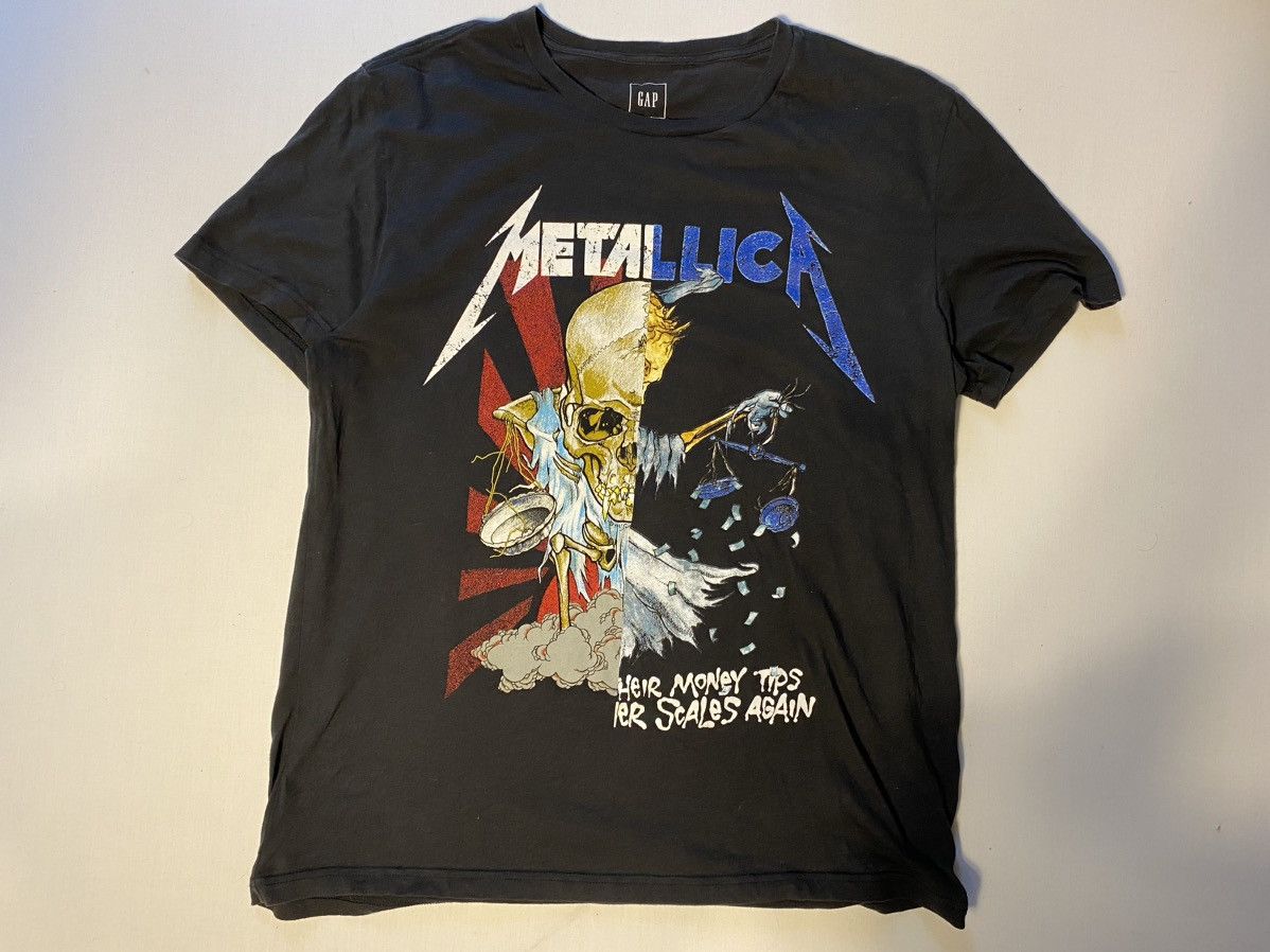 Gap × Metallica Metallica x Gap t-shirt Size US M / EU 48-50 / 2 - 2 Thumbnail