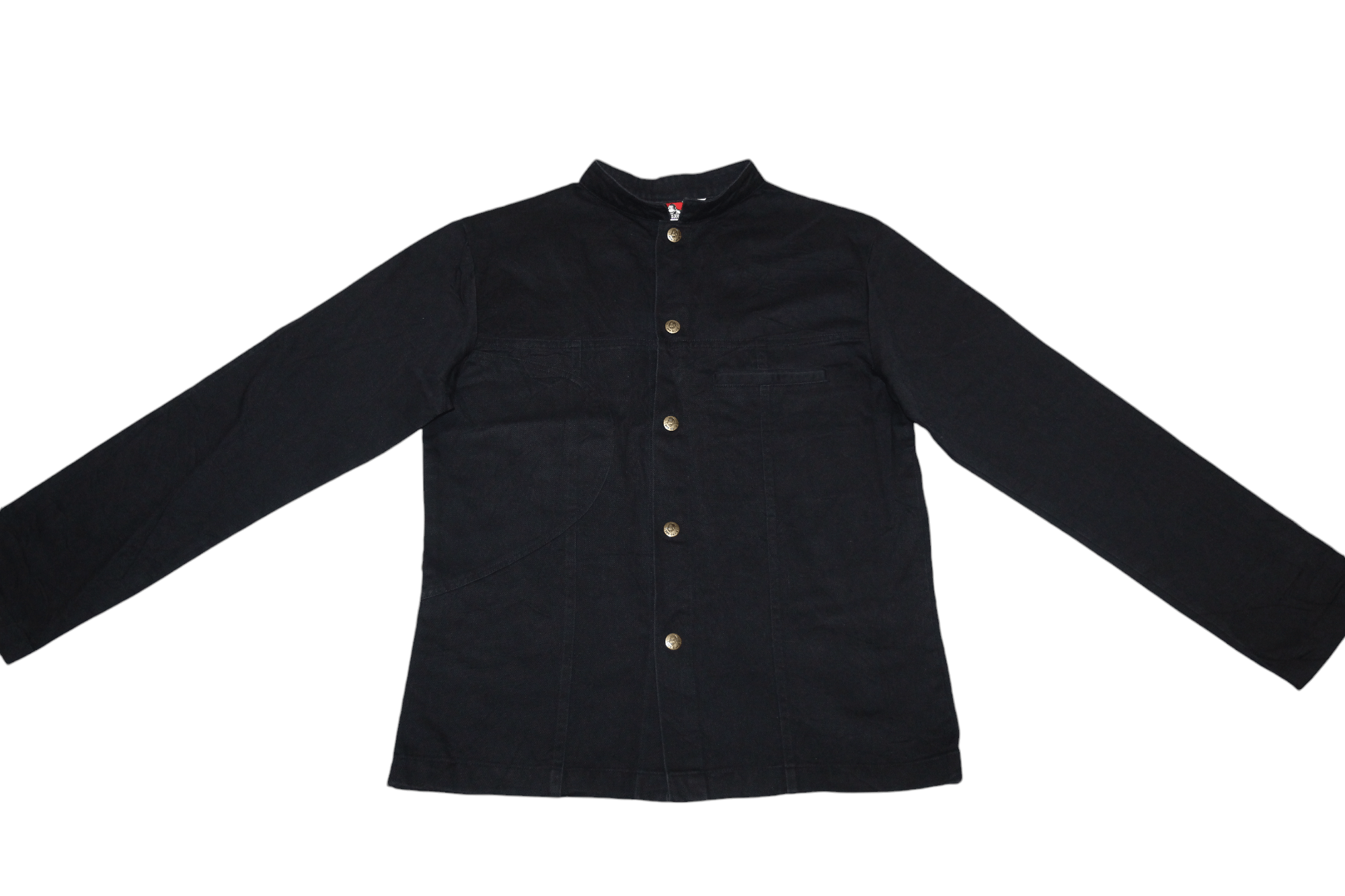 Ben Davis Ben Davis Loose Fit Grandad-collar Snap-button denim shirt Size US S / EU 44-46 / 1 - 4 Thumbnail
