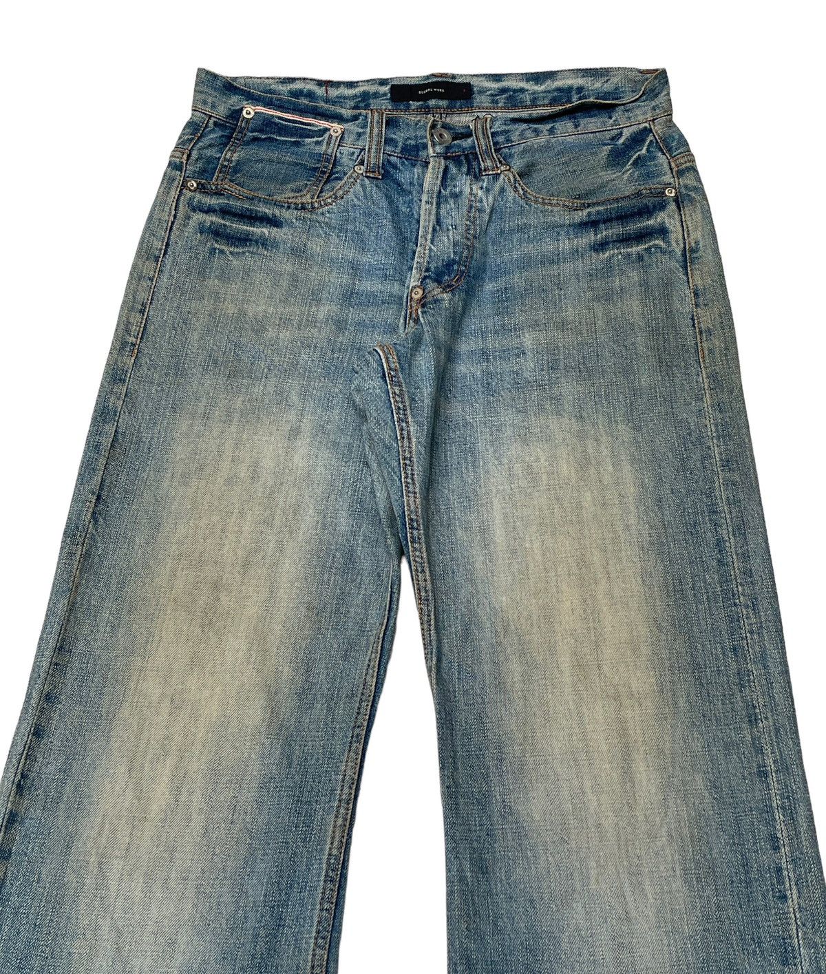 Global Work × Japanese Brand × Vintage Vintage Japanese Brand Global Work Jeans 1990s Size US 30 / EU 46 - 3 Thumbnail