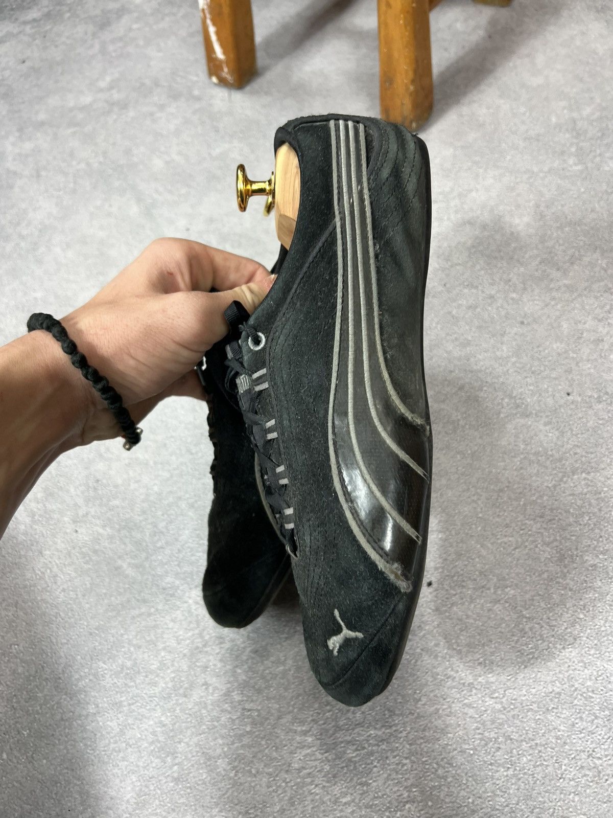 Puma Vintage 2000's Puma Y2K Hype Speedcat Black low top sneakers Size US 7 / EU 40 - 5 Thumbnail