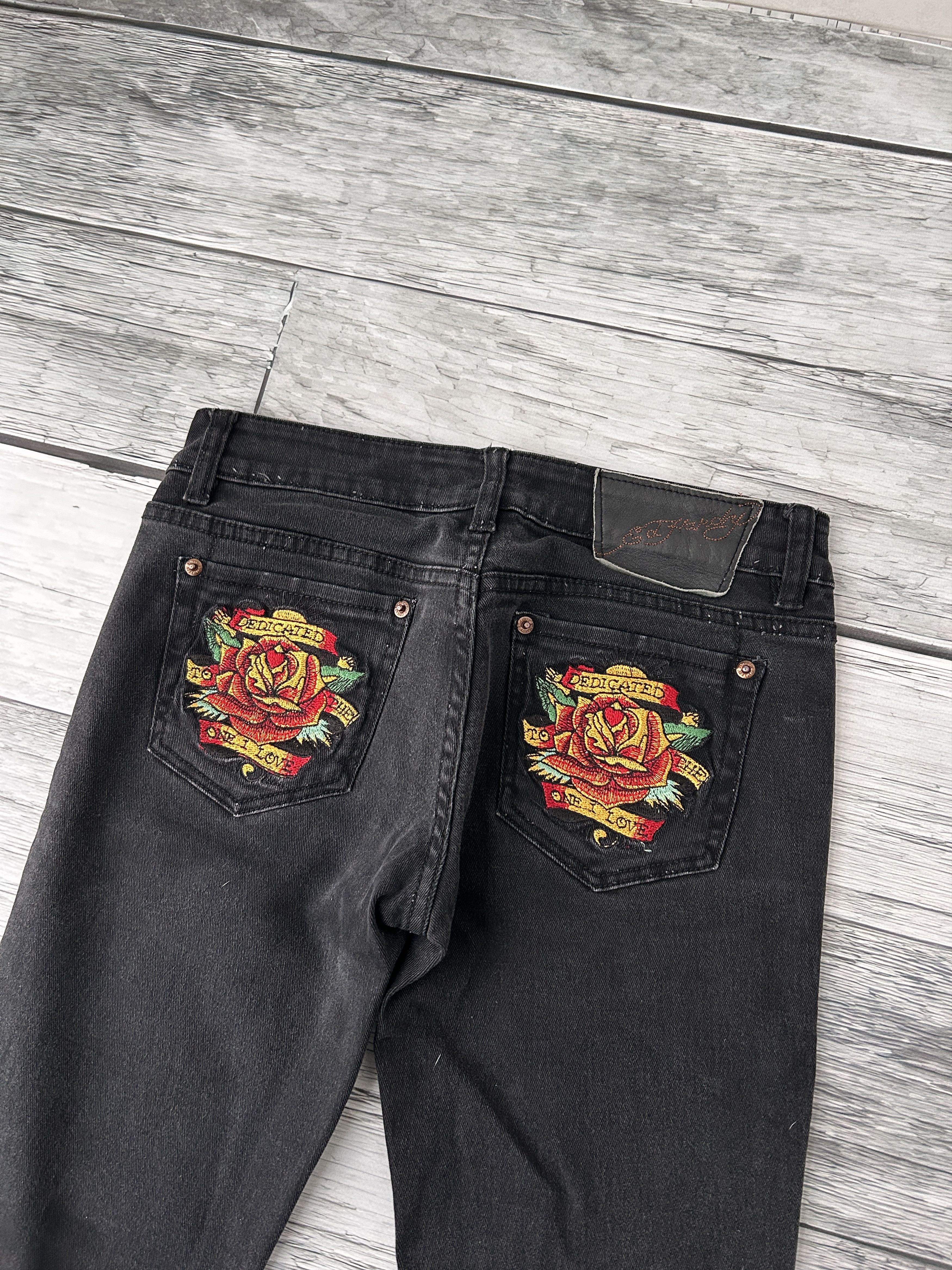 Ed Hardy Vintage Christian Audigier Ed Hardy Jeans Y2K 90s Size 28" / US 6 / IT 42 - 2 Thumbnail