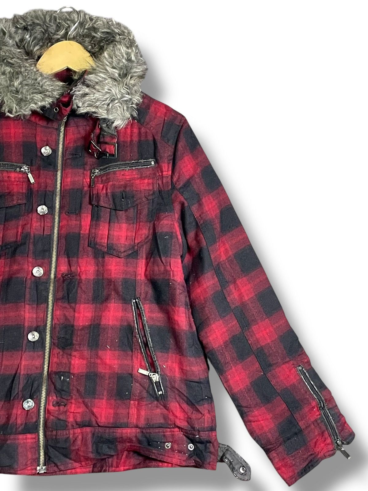 If Six Was Nine × Japanese Brand × Le Grande Bleu (L.G.B.) Splendid Tartan x Japanese Brand Gothic Jacket (37) Size US L / EU 52-54 / 3 - 5 Thumbnail