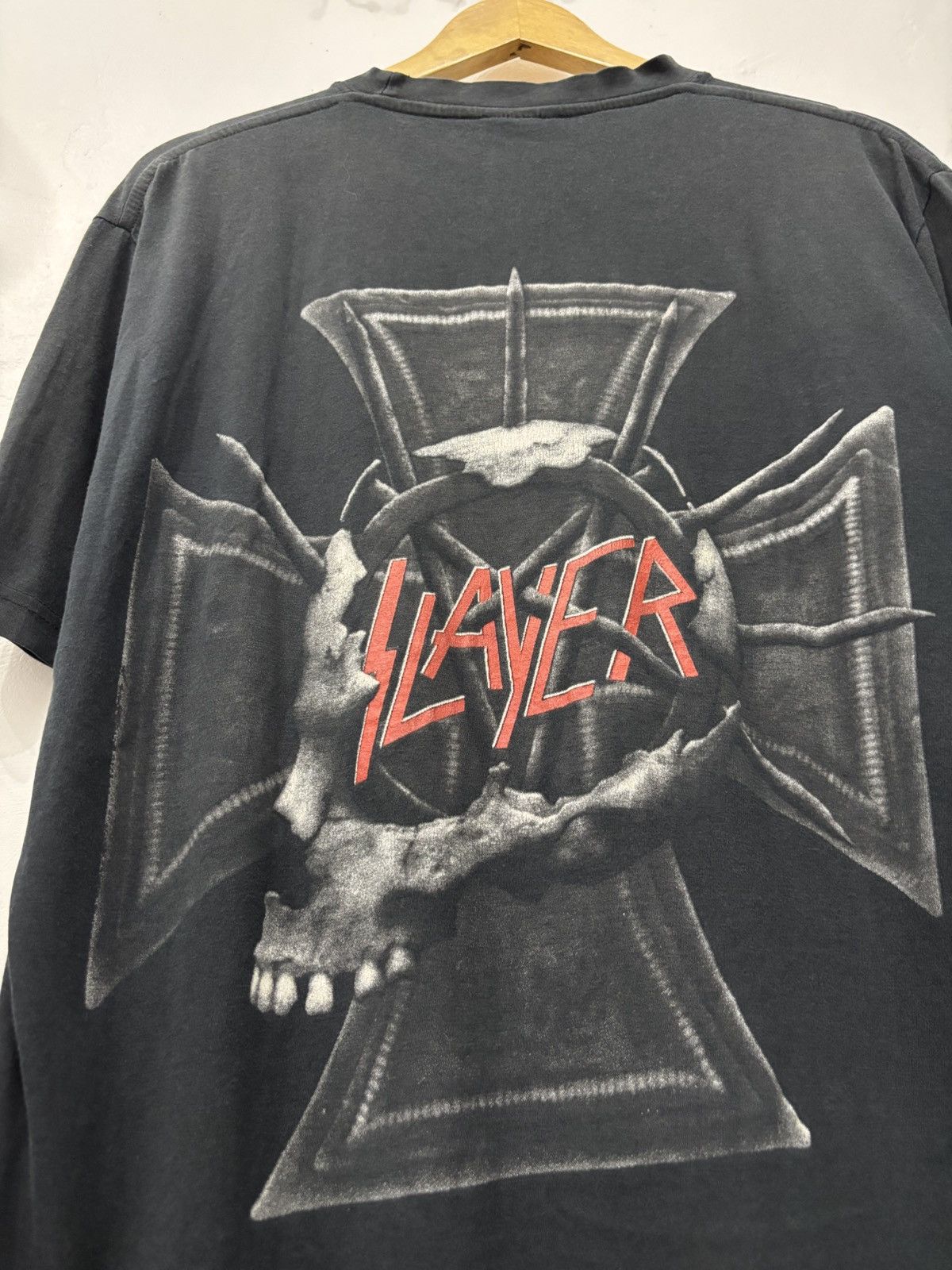 Band Tees Vintage Slayer Seasons In The Abyss Size US XL / EU 56 / 4 - 6 Thumbnail