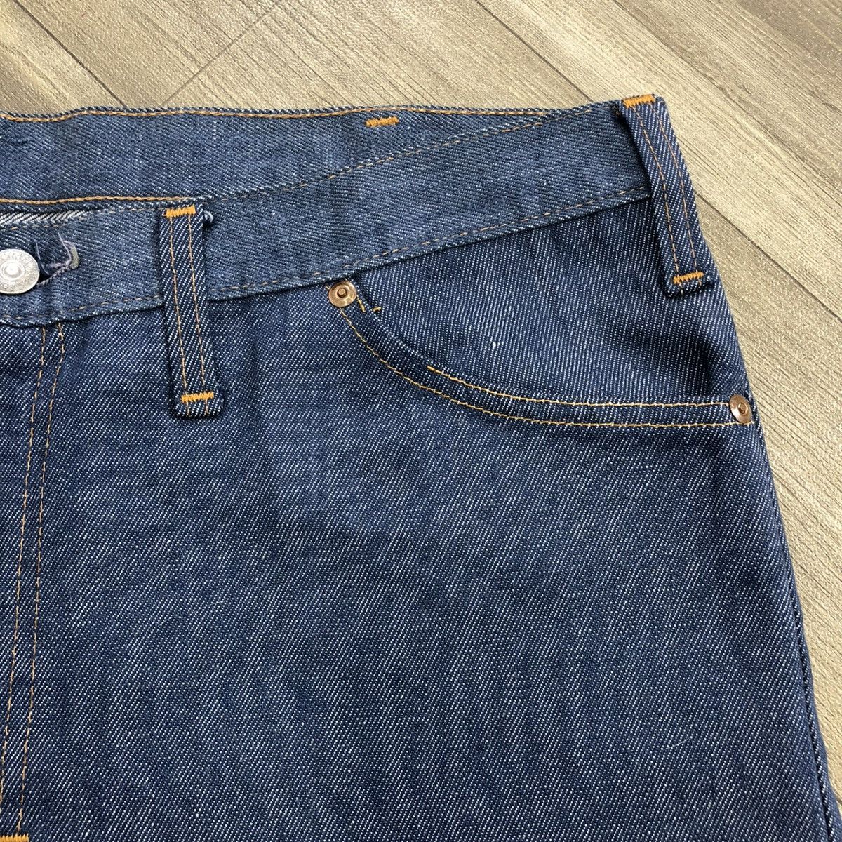 JCPenney 60/70s Vintage Jcpenny Ranchraft Cutt Off Penn-Prest Jeans Size US 38 / EU 54 - 4 Thumbnail