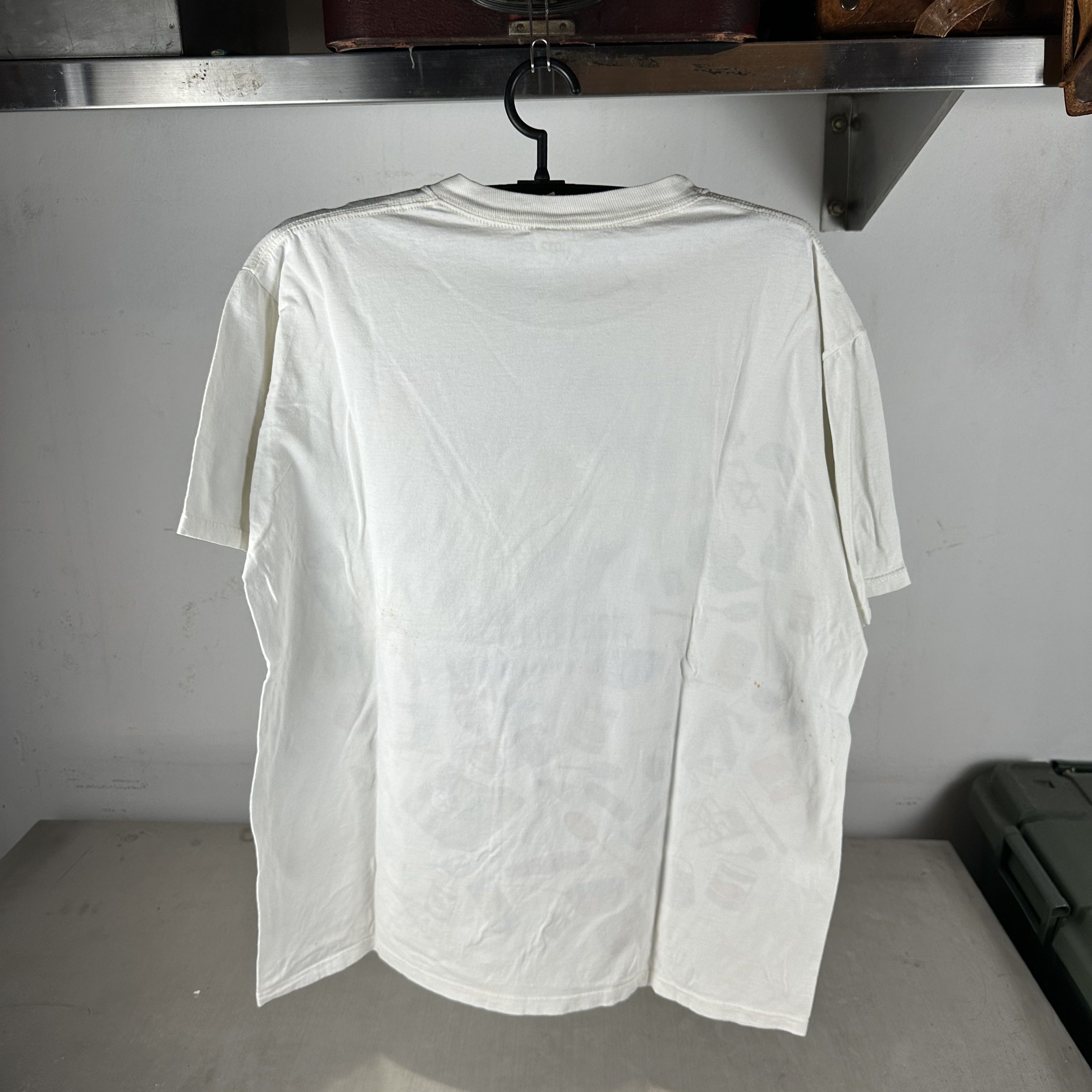 Vintage ​​​​Camping A Great Excuse to Eat Beans and Stop Shaving Tee Size US XL / EU 56 / 4 - 9 Thumbnail