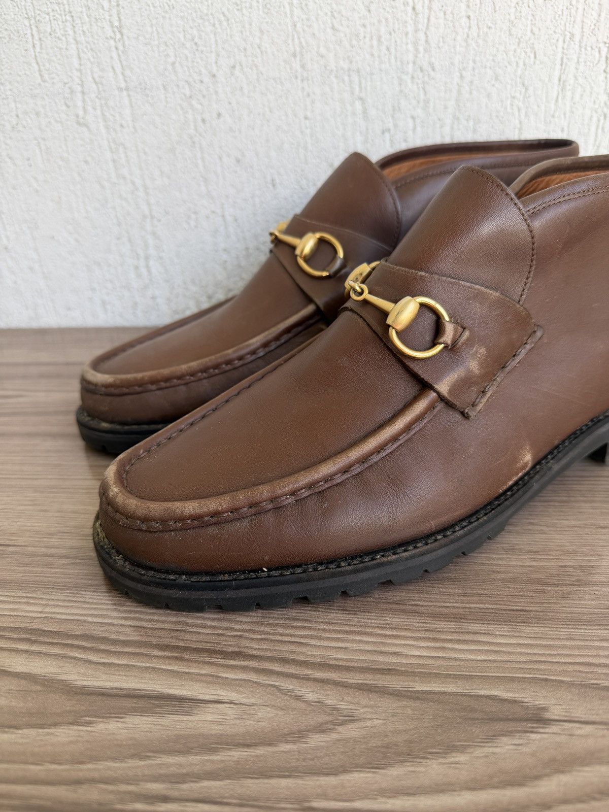 Gucci Tom ford Horsebit loafer Boots Size US 12 / EU 45 - 3 Thumbnail