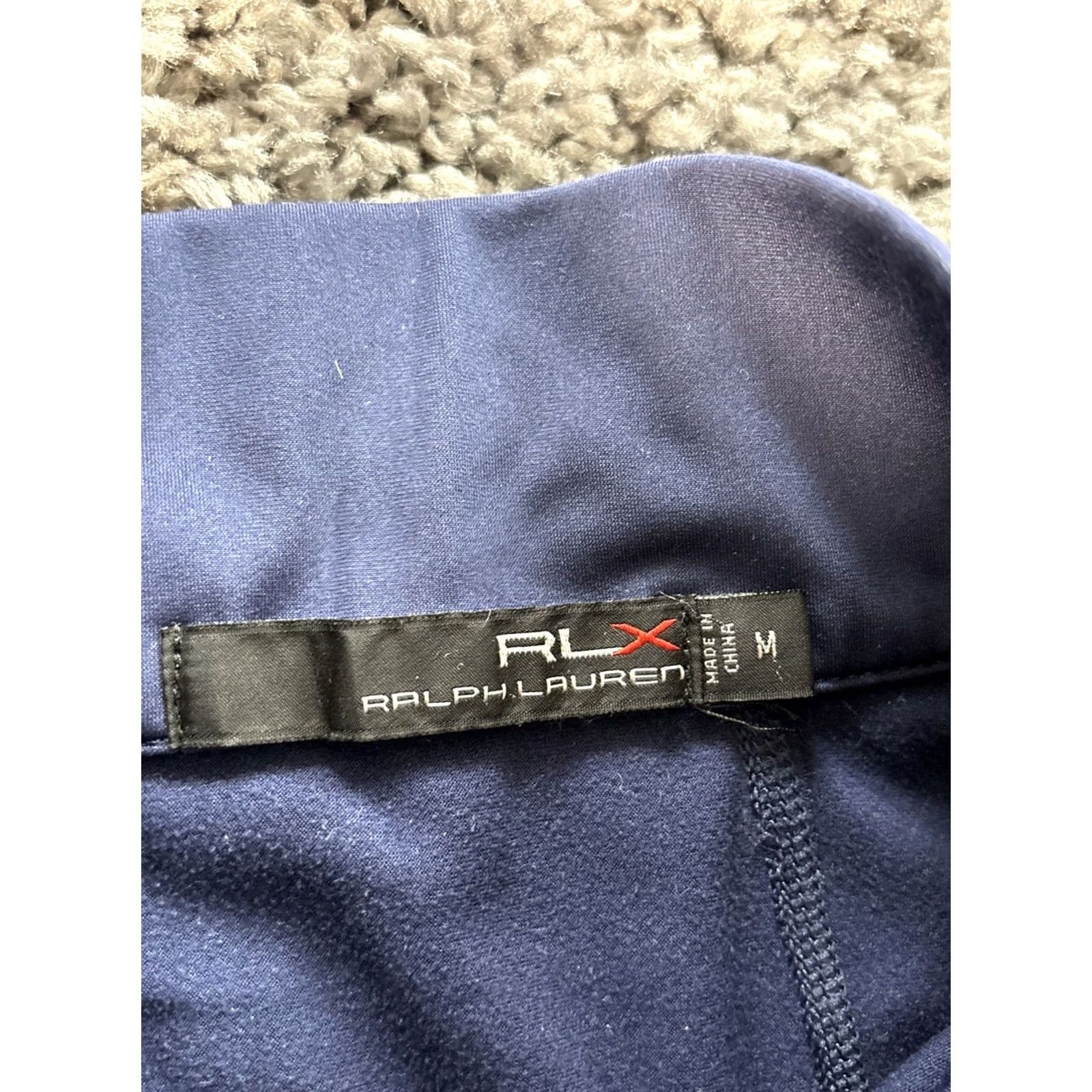 Ralph Lauren Ralph Lauren RLX Pullover Shirt Mens Medium 1/4 Zip Golf Breathable Lightweight Jersey Blue Size US M / EU 48-50 / 2 - 4 Thumbnail