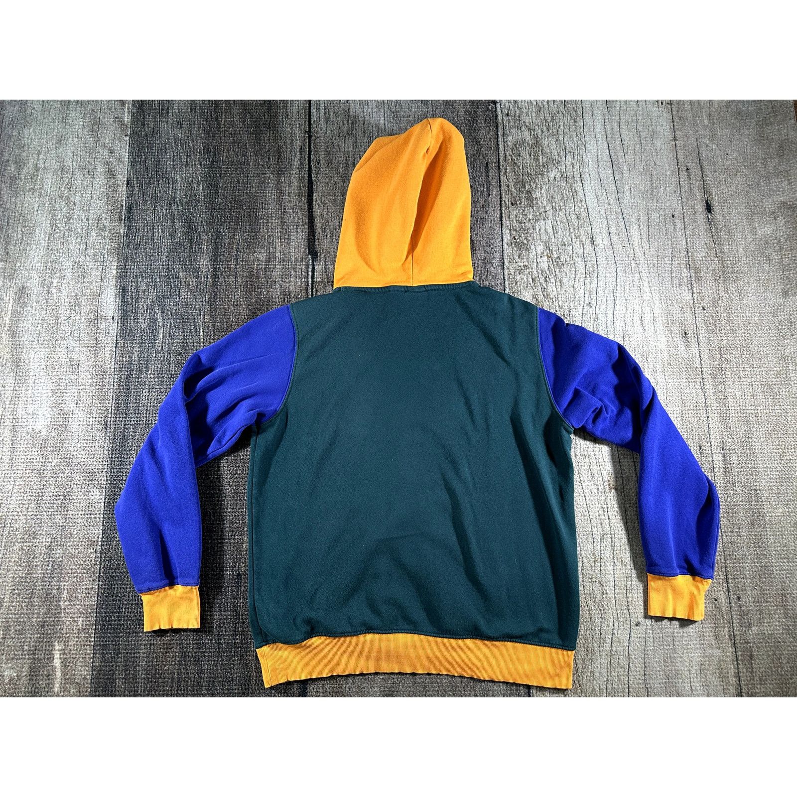 The North Face The North Face Men's Color Block Pullover Hoodie Hoody Green Size US M / EU 48-50 / 2 - 6 Thumbnail