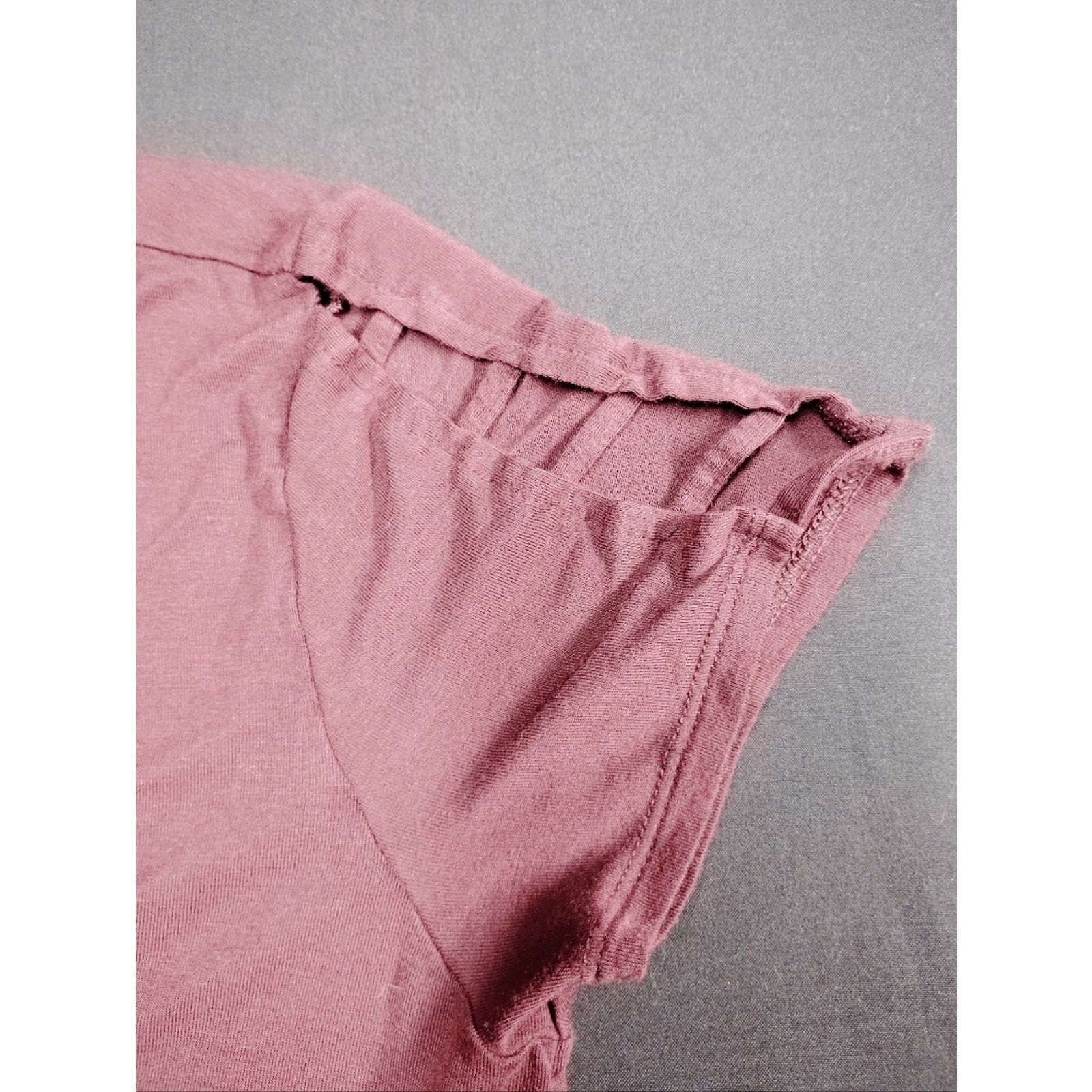 American Eagle Outfitters American Eagle Outfitters Mauve V-Neck With Strappy Sleeves Size S / US 4 / IT 40 - 5 Thumbnail