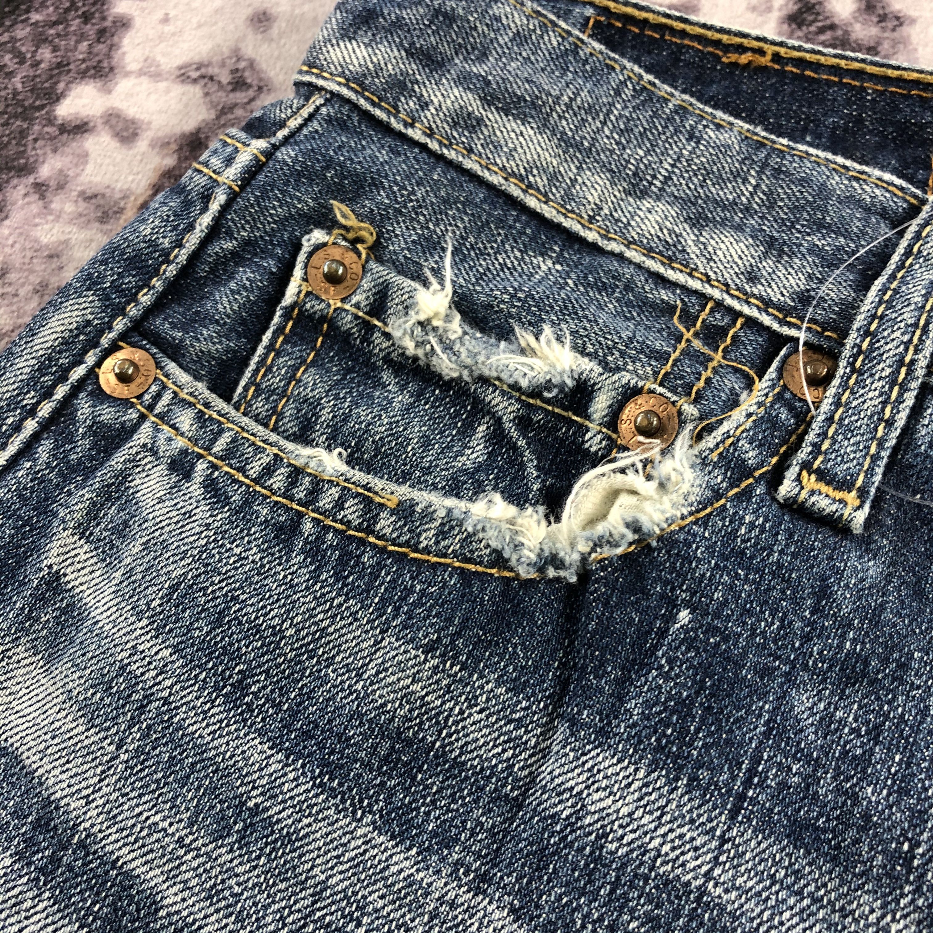 Levi's 90s Vintage Blue Wash Levis 501 Jeans-JM3030 Size US 30 / EU 46 - 12 Thumbnail