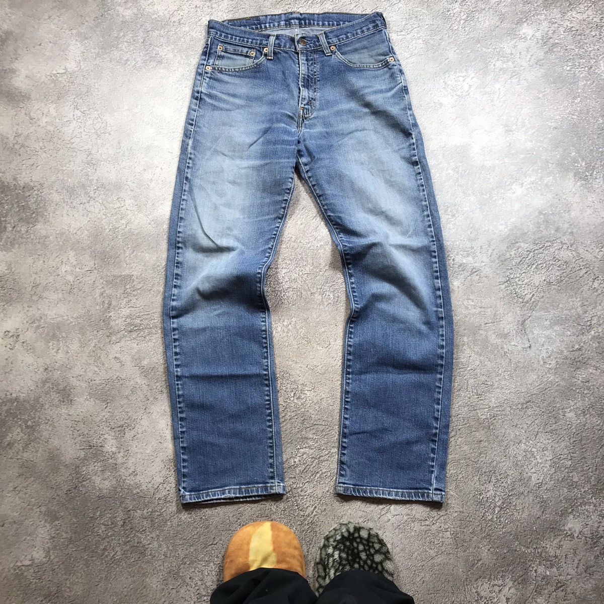 Vintage Vintage 90s Levis Distressed Baggy Jeans Grunge Thrashed 30 Size US 30 / EU 46 - 3 Thumbnail