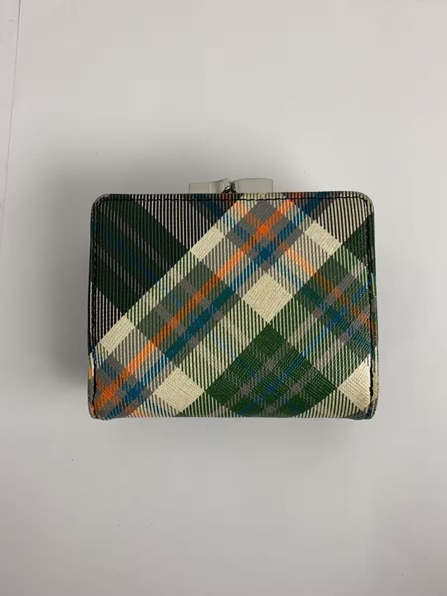 Vivienne Westwood Plaid Orb Vegan Leather Wallet Size ONE SIZE - 2 Thumbnail