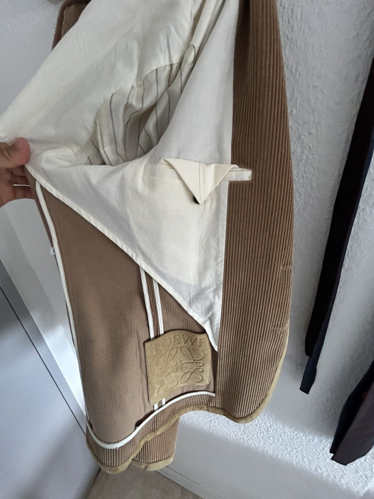 Loewe Loewe Vintage Corduroy Blazer in Camel Collector’s item Size 46S - 11 Thumbnail