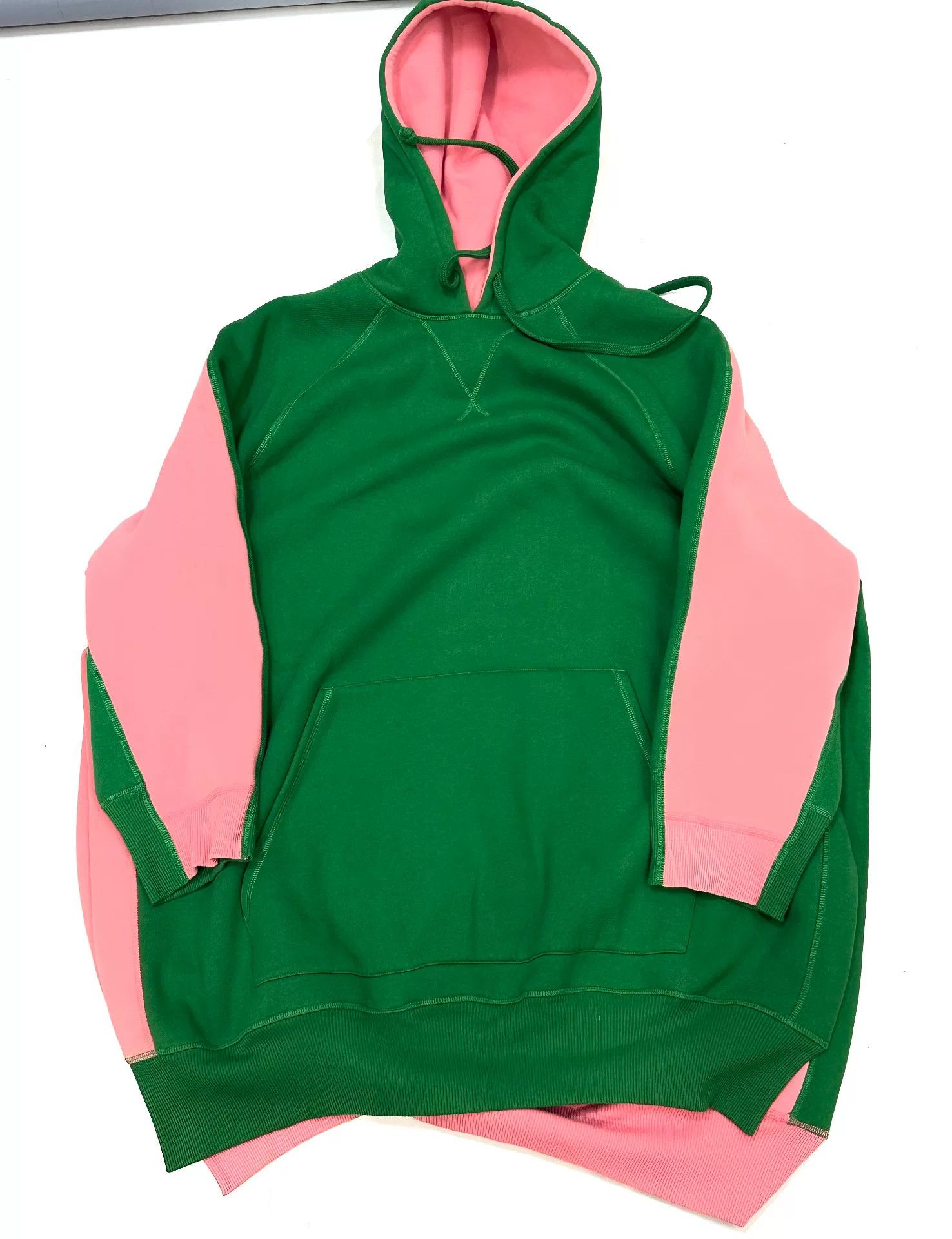 Celine Old Celine Colorblock Loose Mid-Length Coat Size XS / US 0-2 / IT 36-38 - 1 Thumbnail