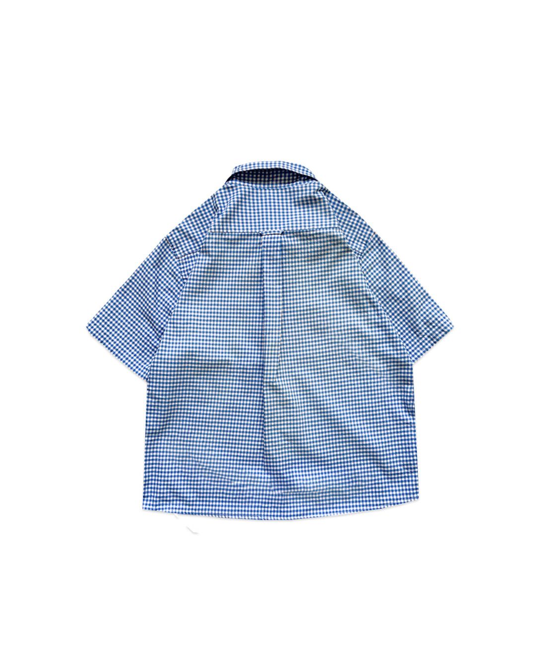 Other Boxy Shirt - Genuine Classics Blue Square Pattern Size US L / EU 52-54 / 3 - 5 Thumbnail