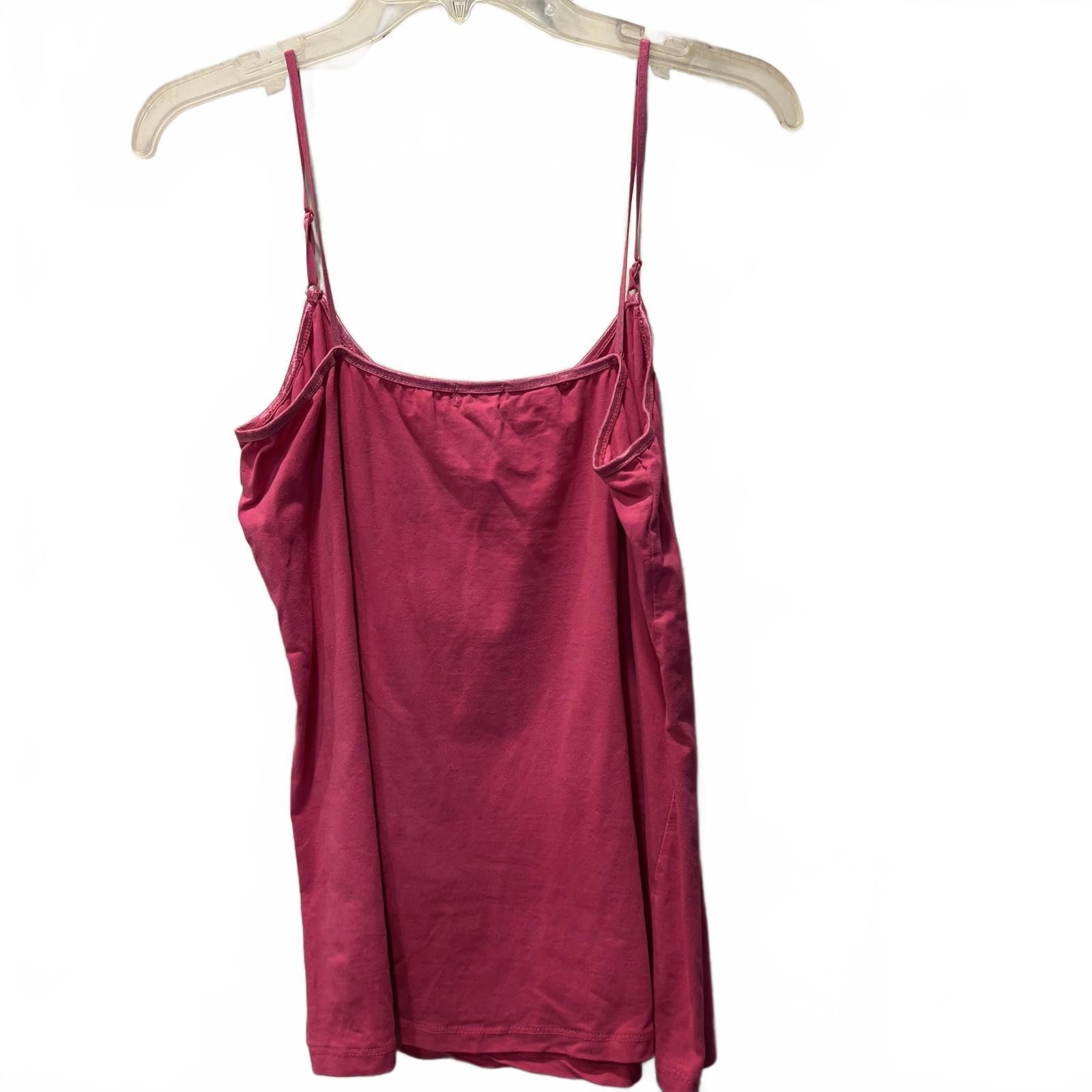 Debut Aem Women's Pink Camisole Top Size 2X/2XL Size XXL / US 16-18 / IT 52-54 - 1 Thumbnail