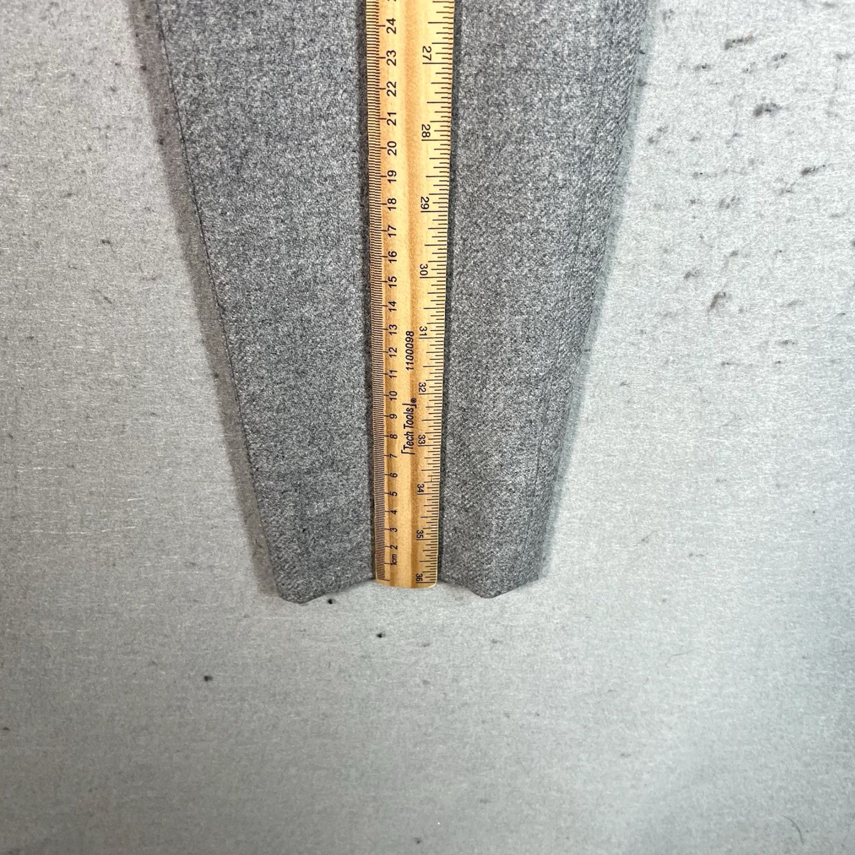 Cos NWT! Cos Wool Blend Pants Womens Size 2 Gray Slim Leg Tapered Size 26" / US 2 / IT 38 - 4 Thumbnail