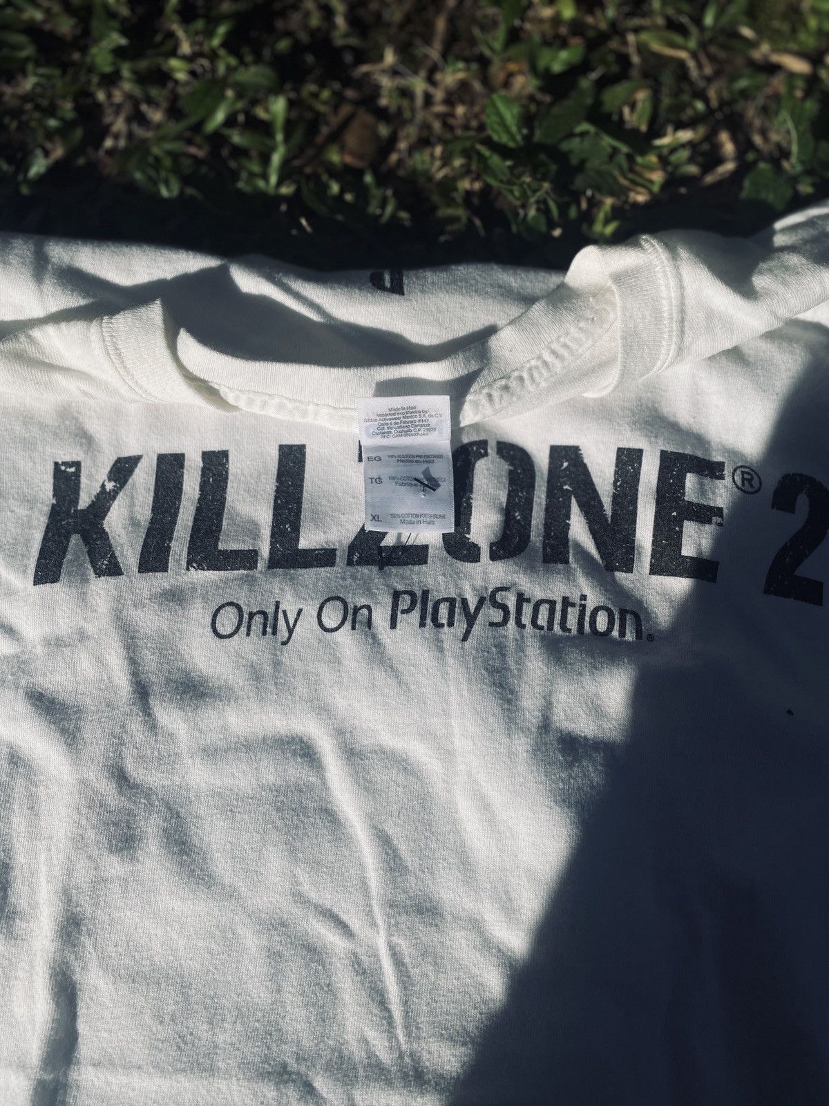 Playstation Rare Vintage Promo 2009 PLAYSTATION KILLZONE 2 GAME TEE Size US XL / EU 56 / 4 - 5 Thumbnail