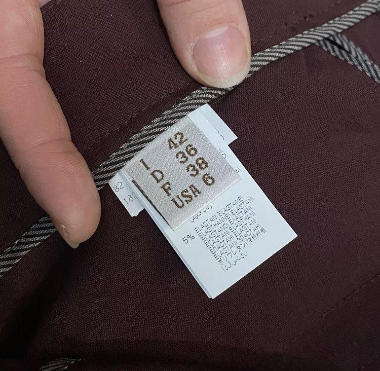 Brunello Cucinelli × Vintage Brunello cucinelli women wool pants Size 28" / US 6 / IT 42 - 2 Thumbnail
