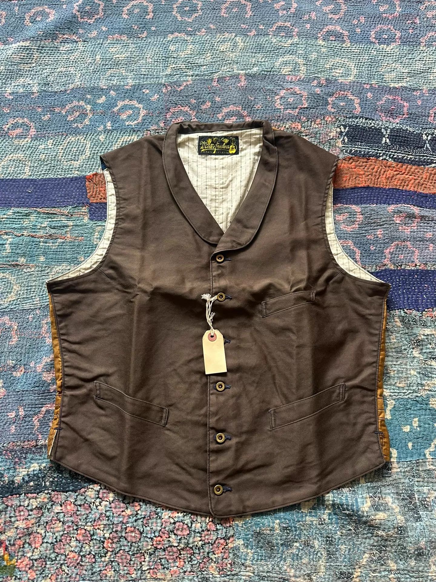 Mister Freedom mister freedom 1920s Vintage Vest US L 42 New With Tags Size US XS / EU 42 / 0 - 1 Thumbnail
