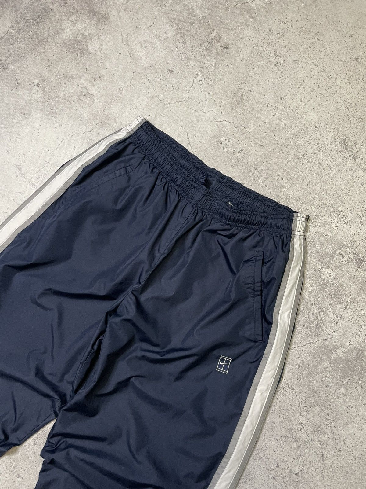 Nike VTG Y2K Nike Challenge Court Nylon Track Suit Jacket Pants Size US 32 / EU 48 - 10 Thumbnail