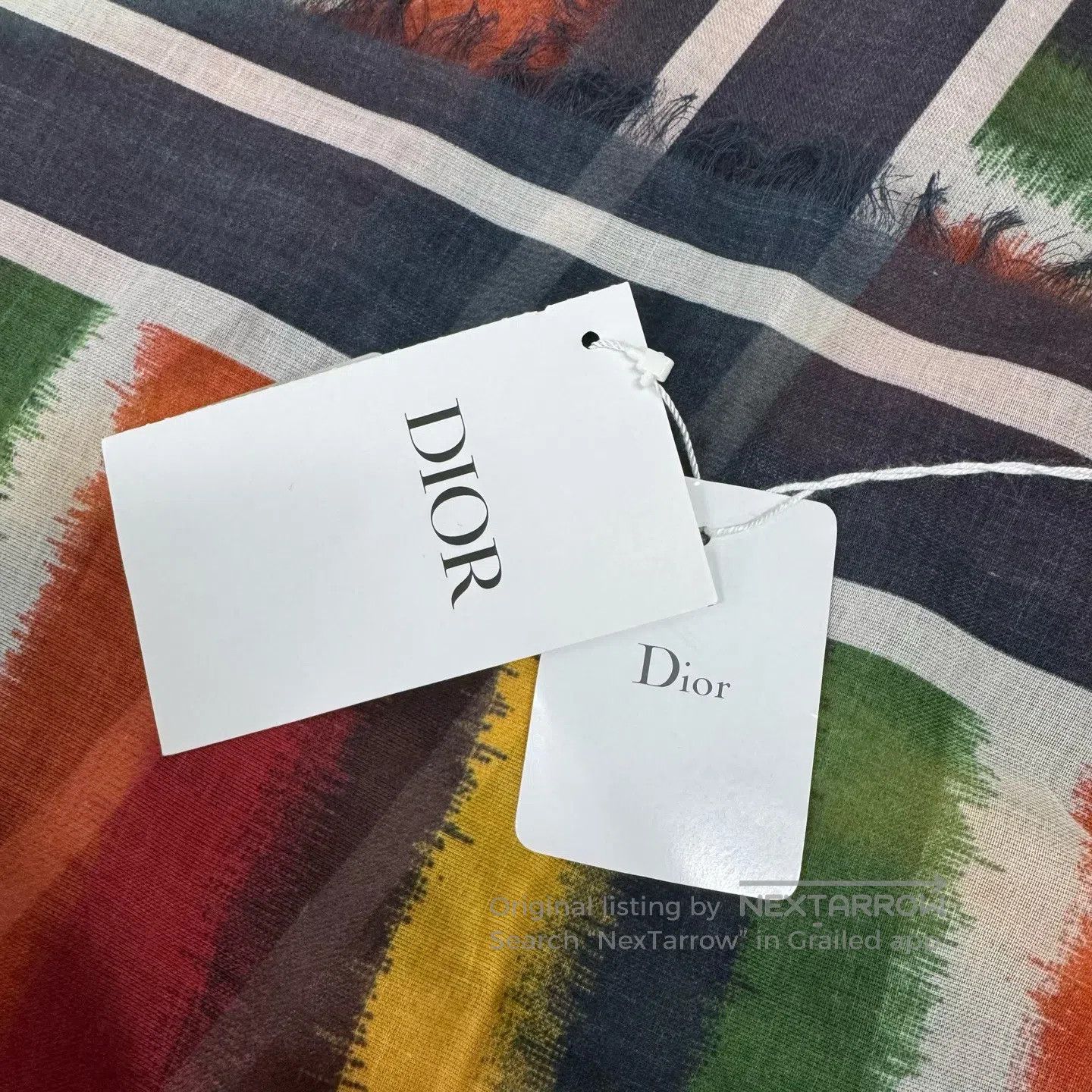 Dior Dior Alphabet Logo Scarf, Shoulder Cloak| Size ONE SIZE - 4 Thumbnail