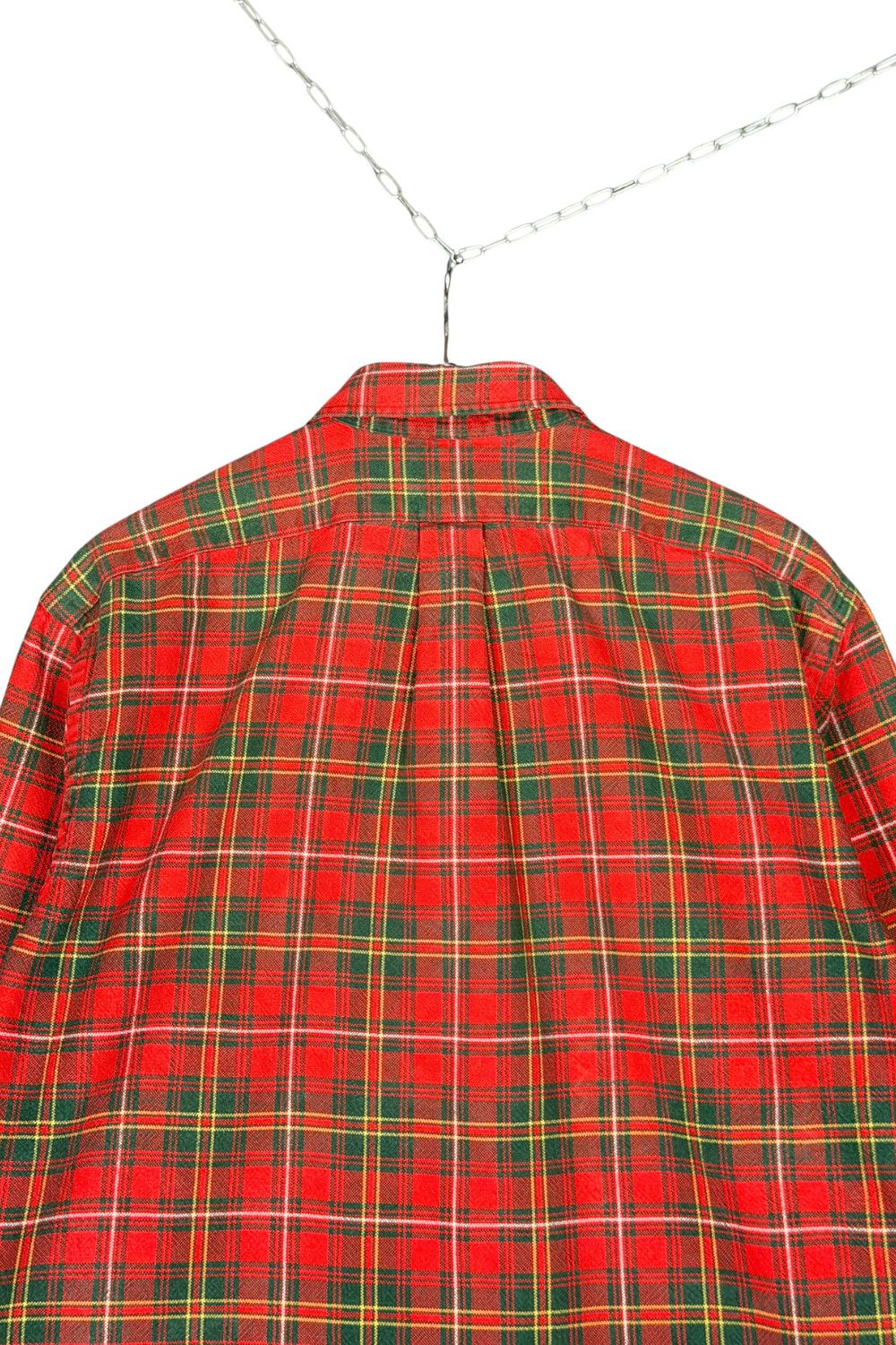 Polo Ralph Lauren Polo Ralph Lauren Red Tartan Plaid Shirt Classic Fit M Size US M / EU 48-50 / 2 - 13 Thumbnail