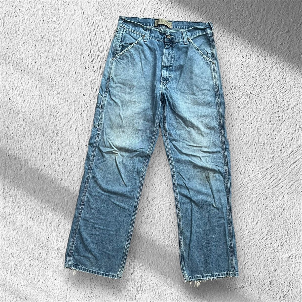Old Navy Vintage Old Navy Painter Pants Denim Blue Jeans – Size 32x34 Size US 32 / EU 48 - 2 Thumbnail