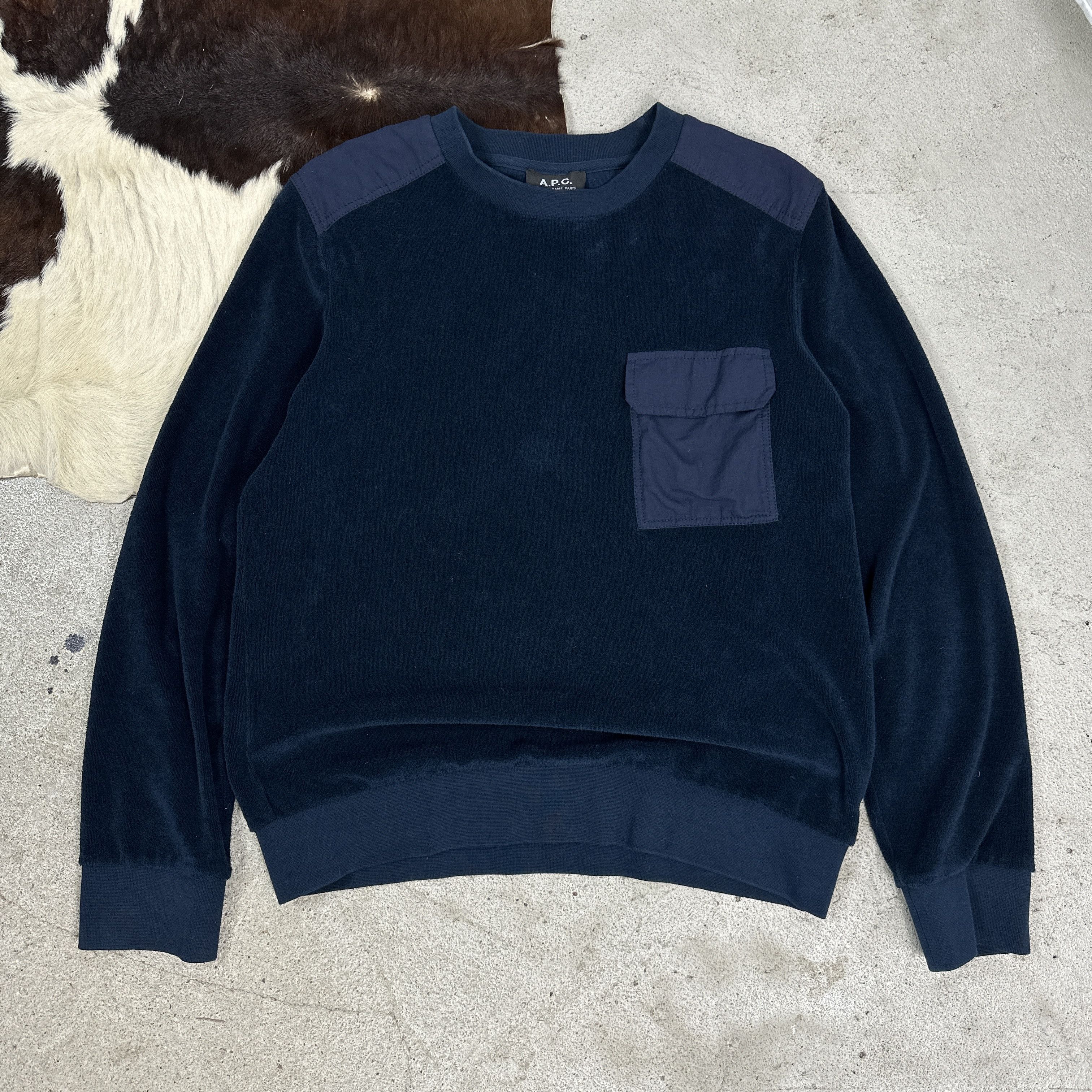 A.P.C. × Vintage APC Velvet Blouse Size US M / EU 48-50 / 2 - 2 Thumbnail