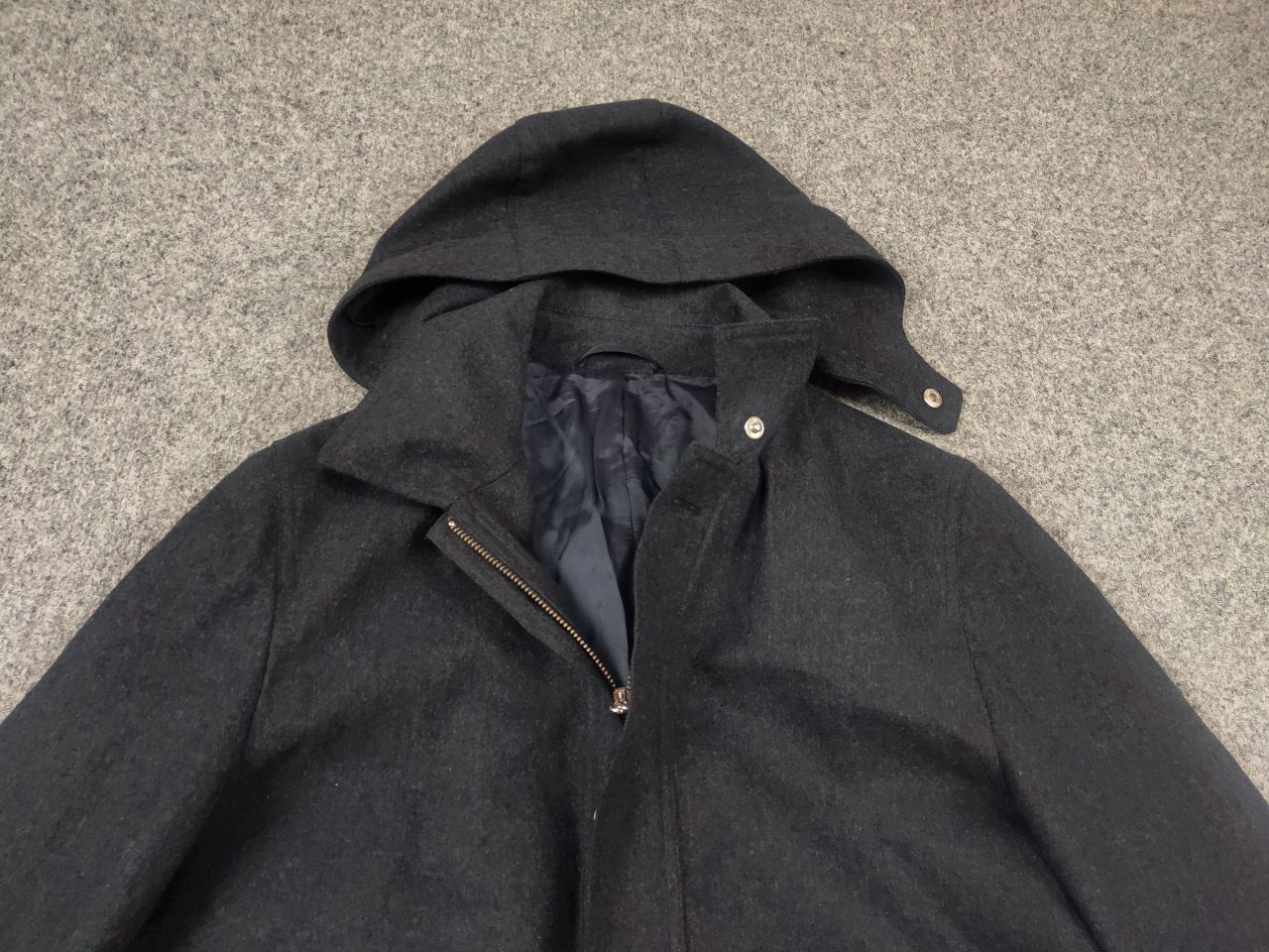 Bonnegueule BonneGueule Schoeller switzerland wool raincoat Zip Jacket Size US S / EU 44-46 / 1 - 6 Thumbnail