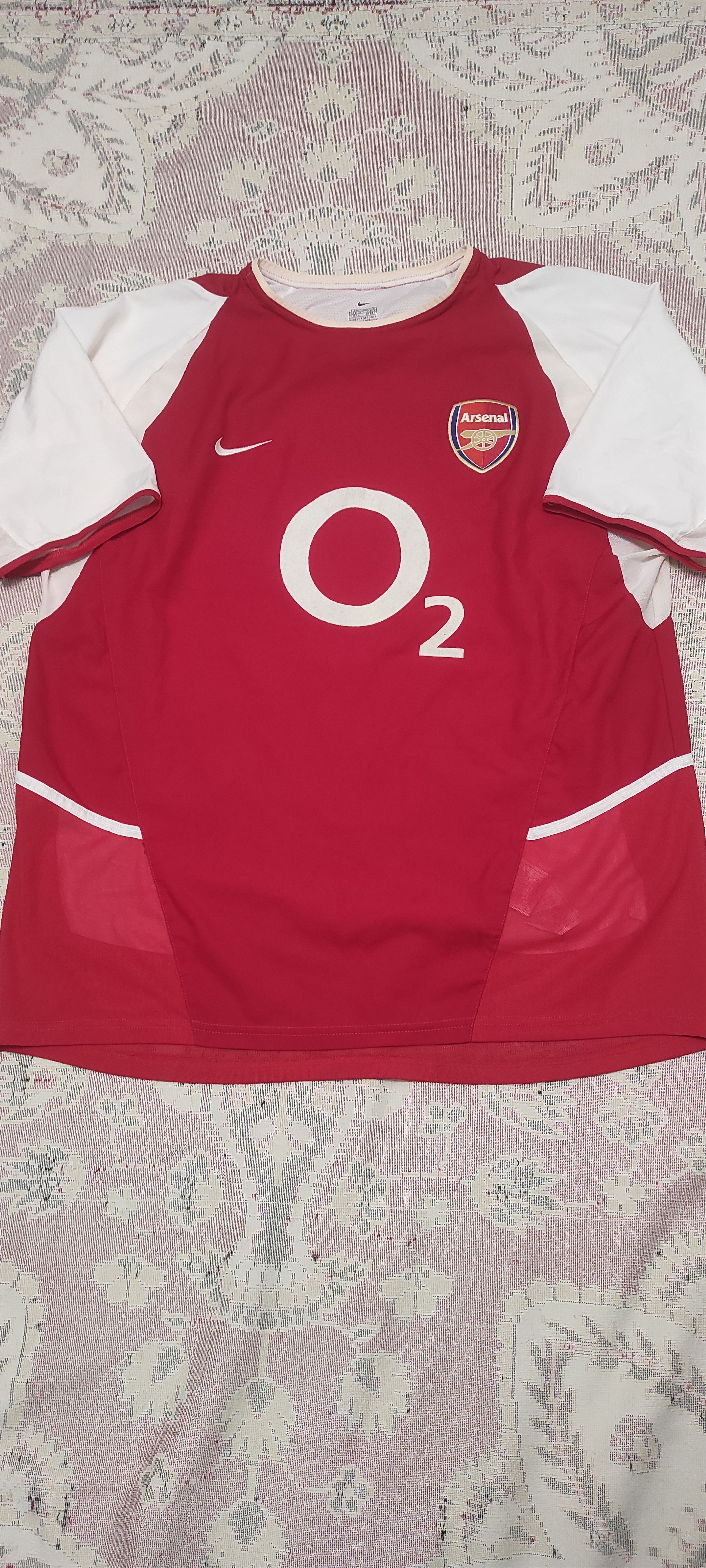 Nike Arsenal #15 Home football shirt 2002 - 2004 Size US L / EU 52-54 / 3 - 1 Thumbnail
