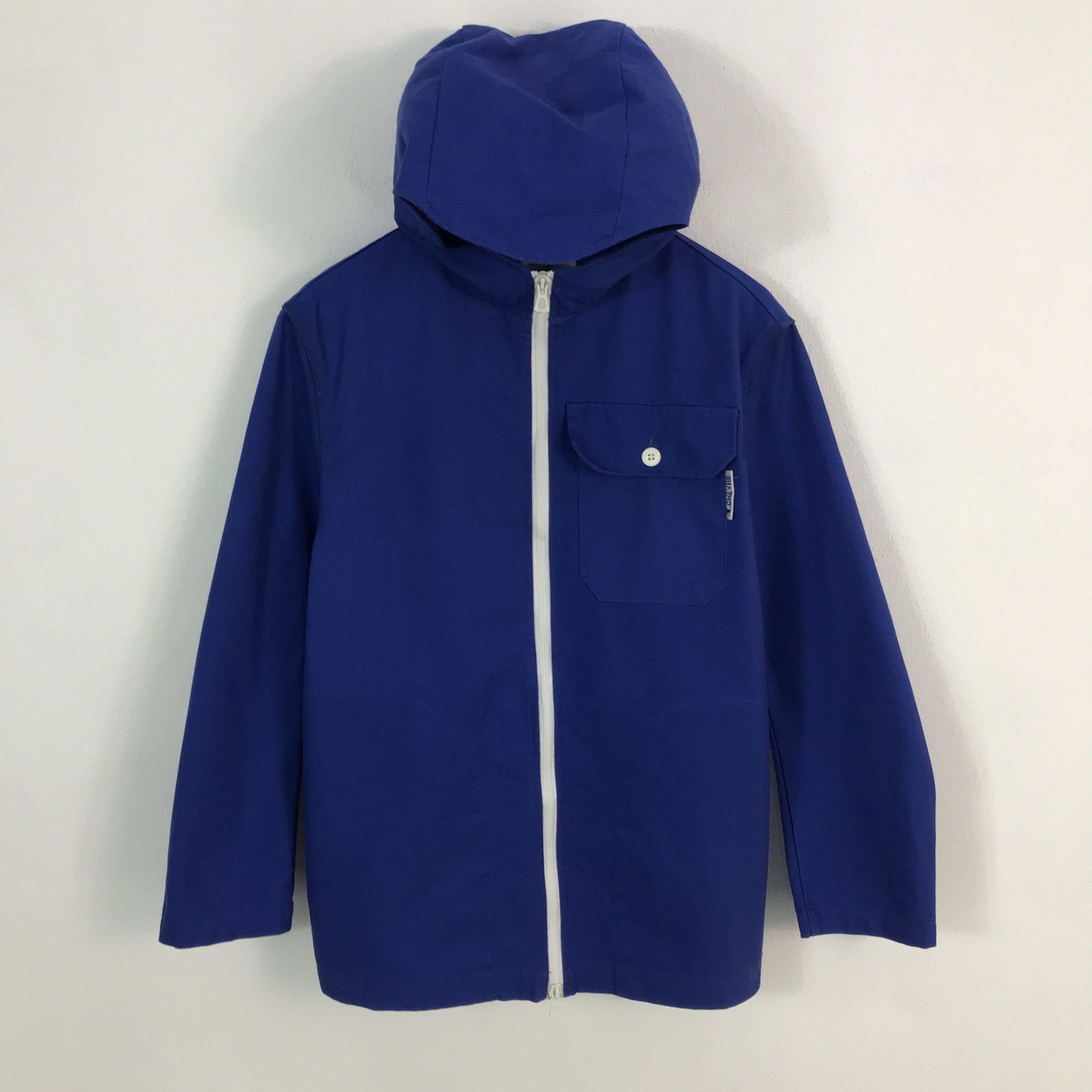 Designer Rare Chevre Zipper Jacket Hoodie Size US M / EU 48-50 / 2 - 1 Thumbnail