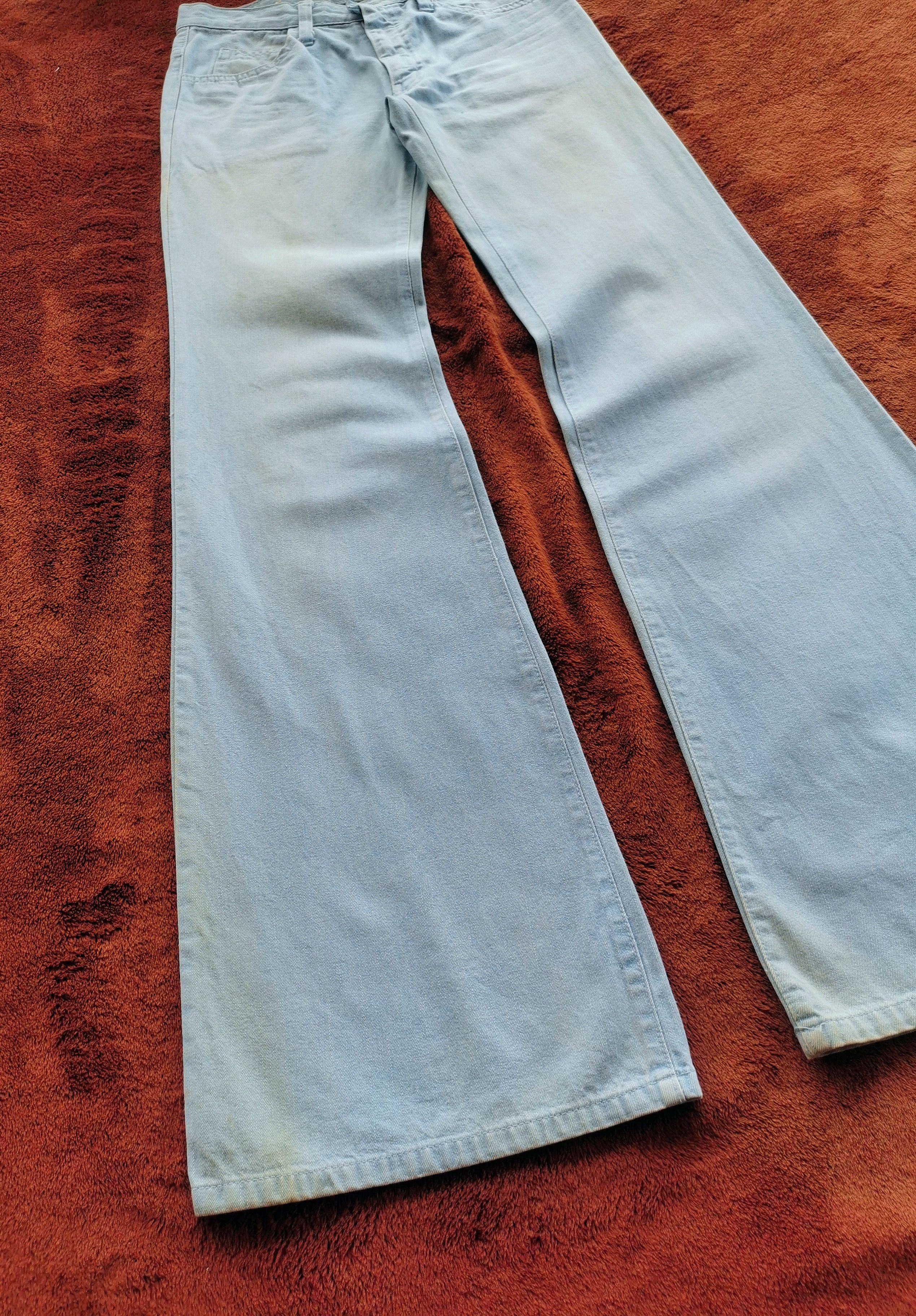 14th Addiction Vintage Vicerer Flare Jeans Size 28 x 42.5 Size US 28 / EU 44 - 12 Thumbnail