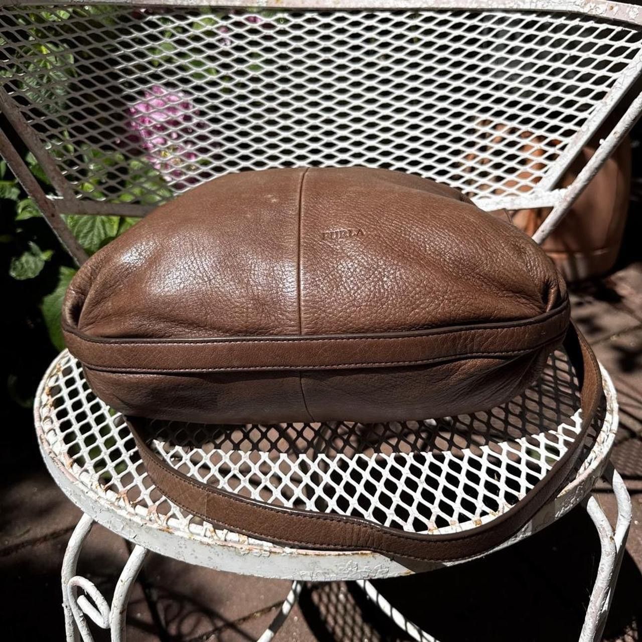 Furla Furla Large Brown Leather Crossbody Bag Size ONE SIZE - 3 Thumbnail