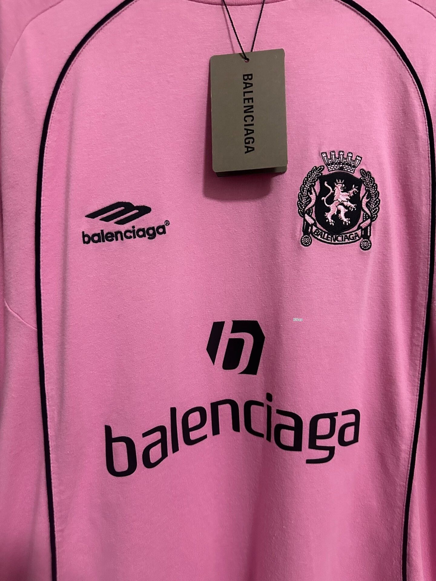 Balenciaga Balenciaga SS24 Manchester United Long Sleeve T-Shirt Size US S / EU 44-46 / 1 - 2 Thumbnail