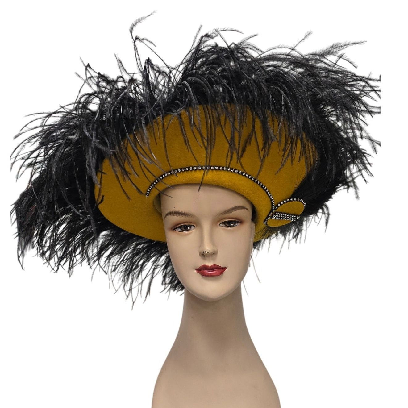 Other Bellini Originals Hat, Mustard Yellow & Black, Size 22 inch Size ONE SIZE - 5 Thumbnail