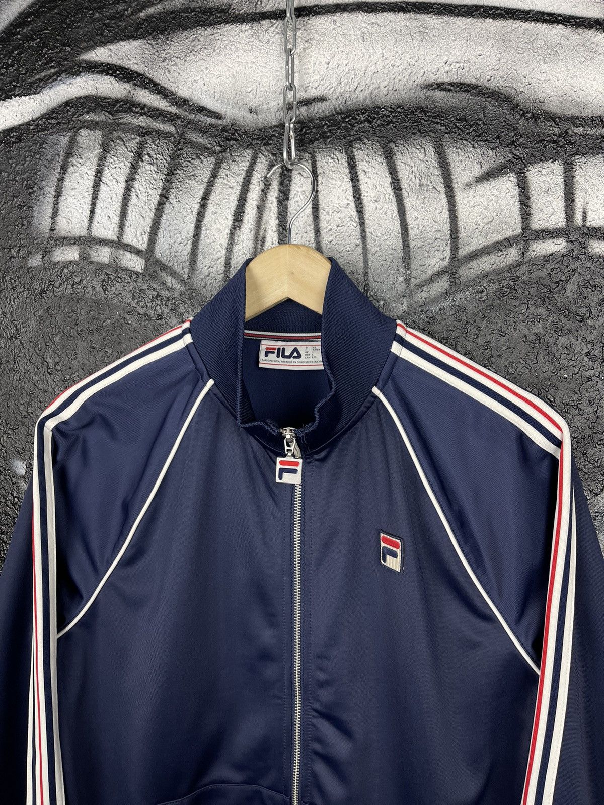 Fila Fila Casual Full Zip Track Top Jacket Men’s Size Large Size US L / EU 52-54 / 3 - 6 Thumbnail